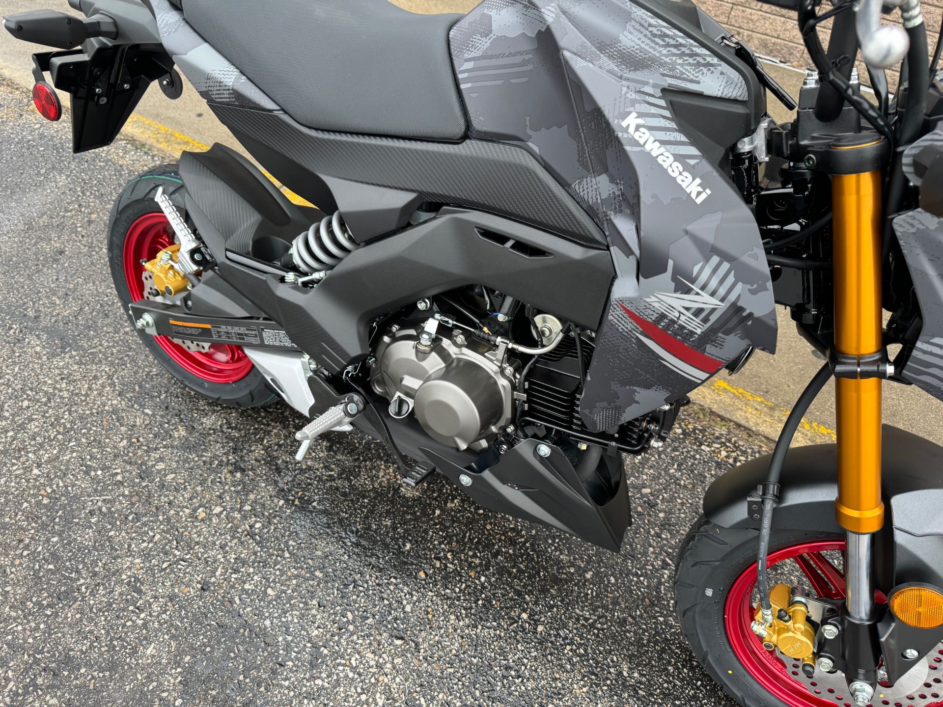 2024 Kawasaki Z125 Pro in Fort Dodge, Iowa - Photo 8