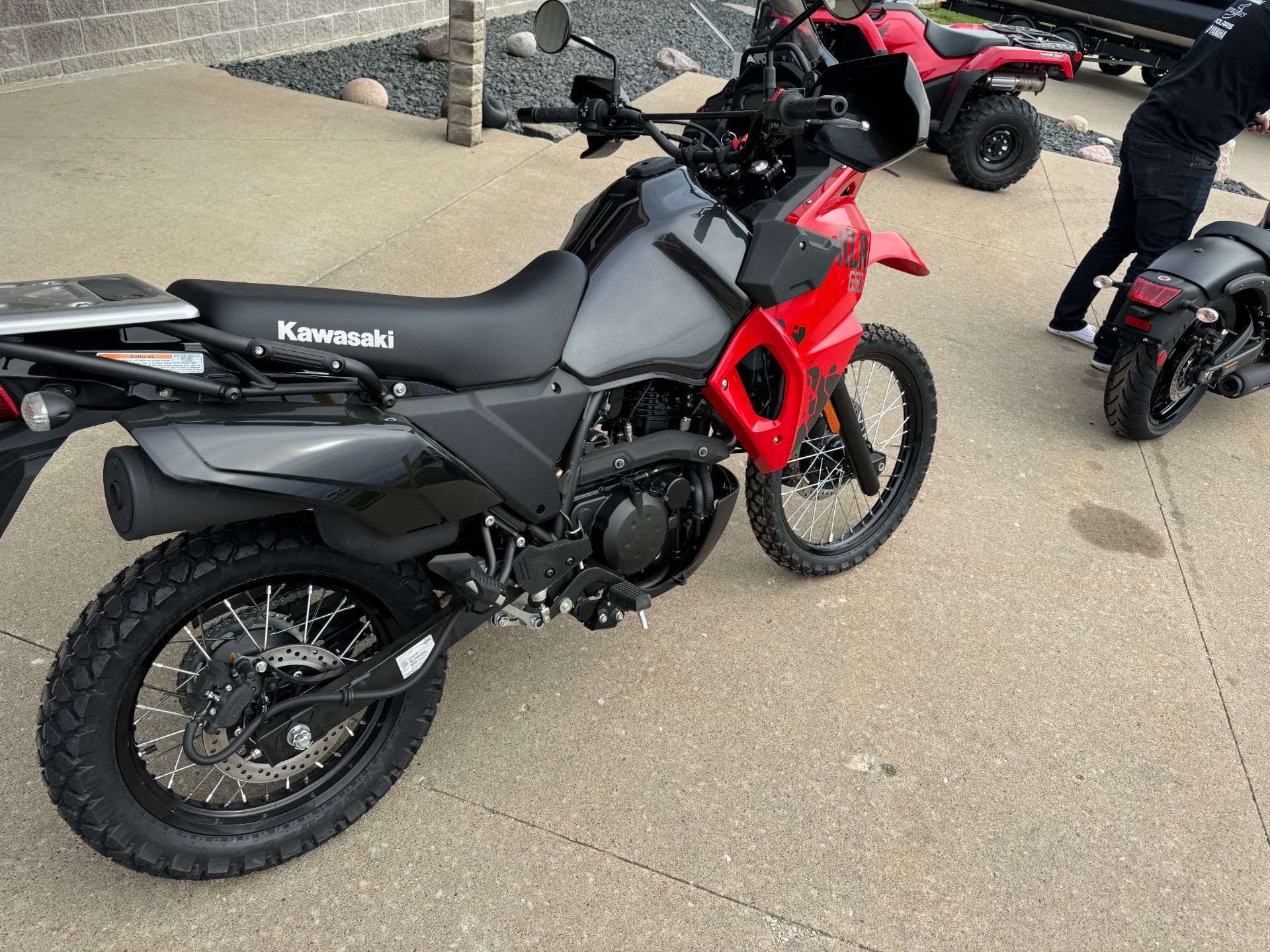 2024 Kawasaki KLR 650 S ABS in Fort Dodge, Iowa - Photo 2