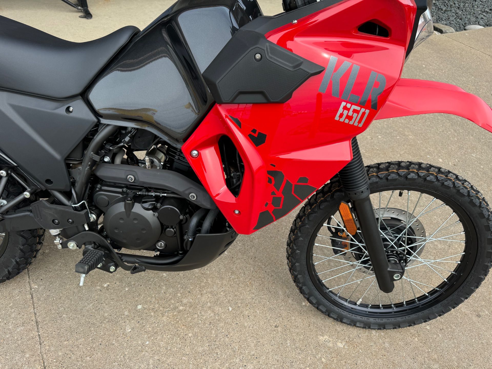 2024 Kawasaki KLR 650 S ABS in Fort Dodge, Iowa - Photo 7