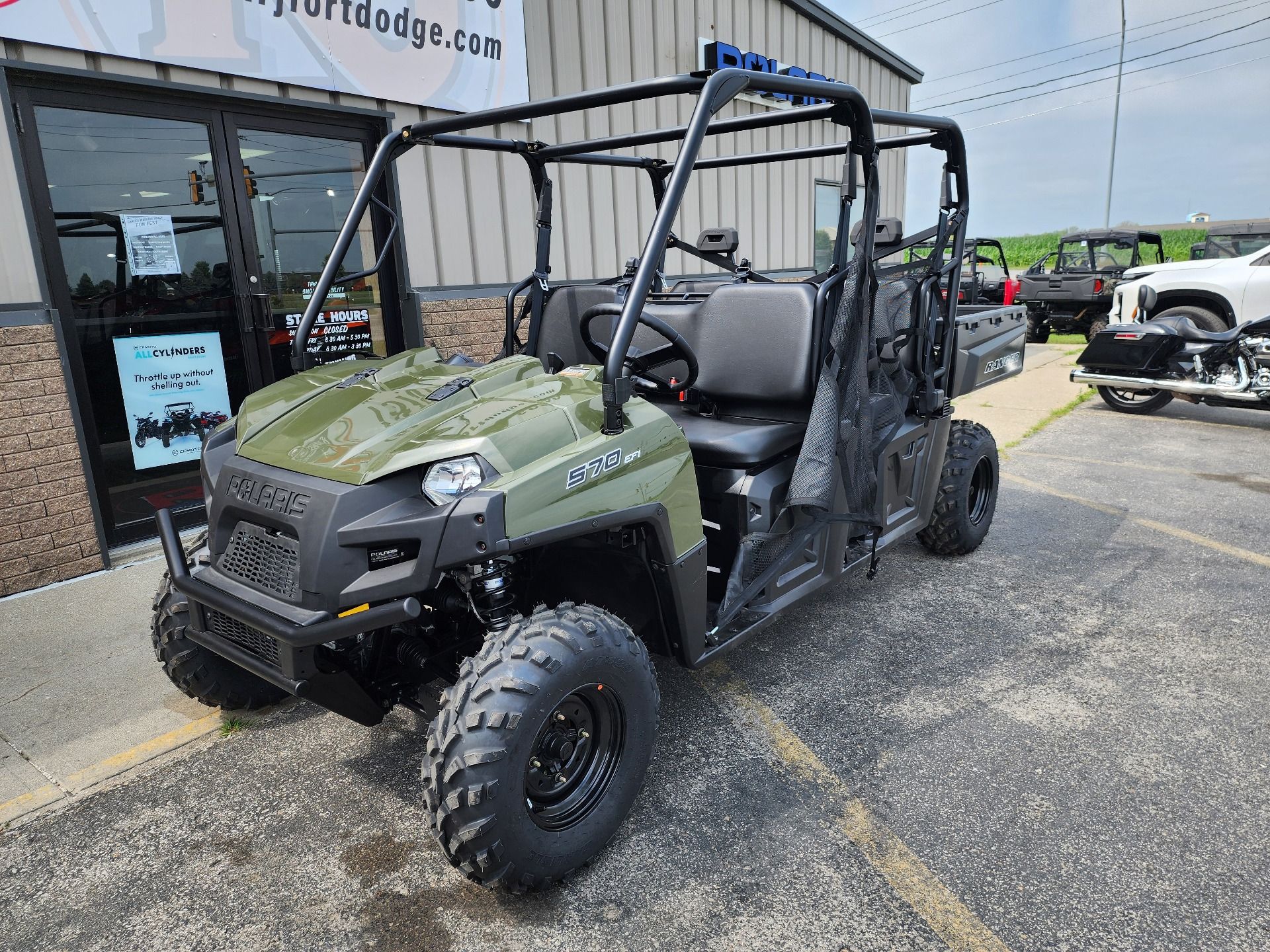 2024 Polaris Ranger Crew 570 Full-Size in Ottumwa, Iowa - Photo 1