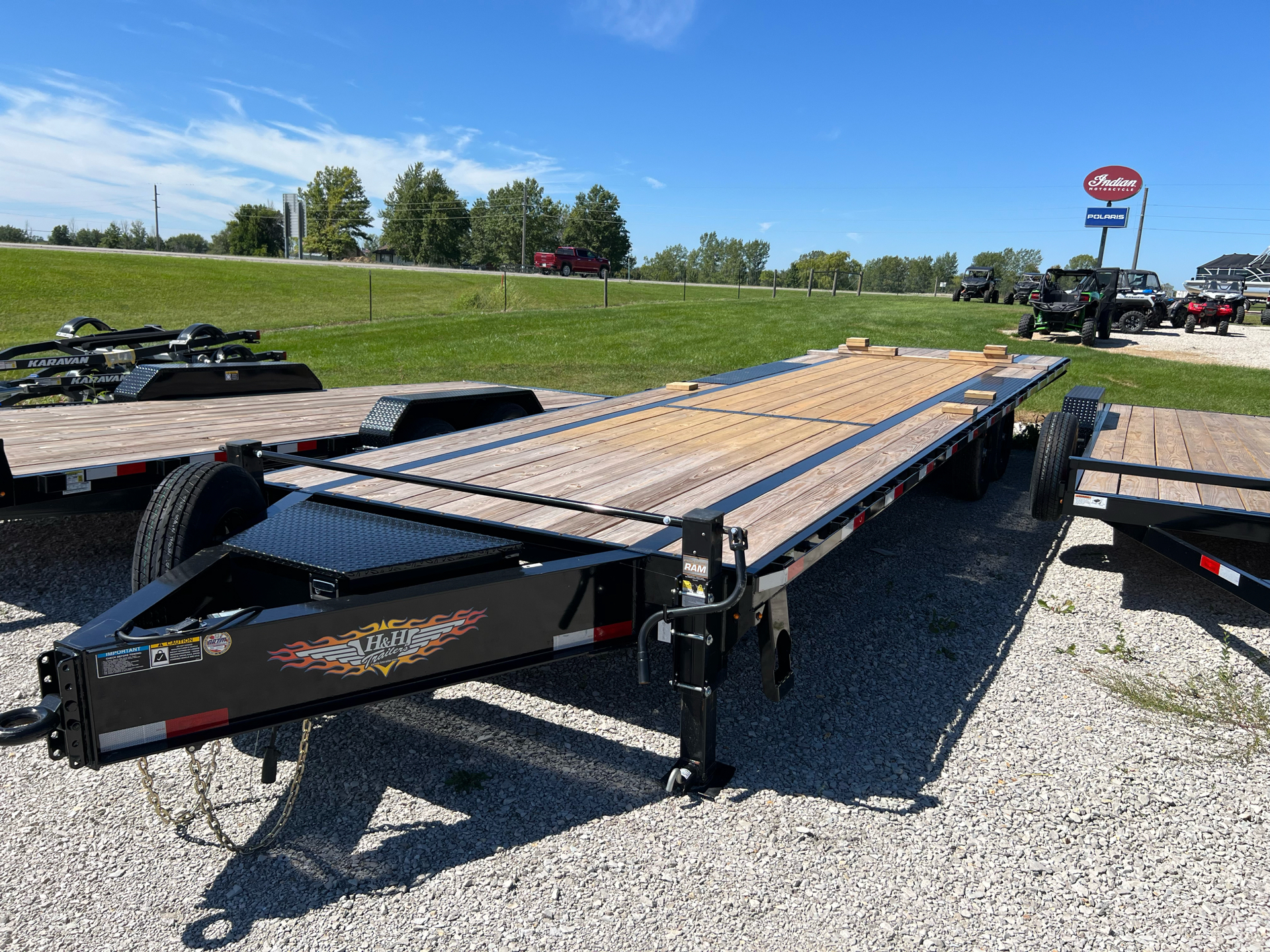 2024 H&H 102x30 Low Profile Flatbed Bumper Pull in Ottumwa, Iowa - Photo 1