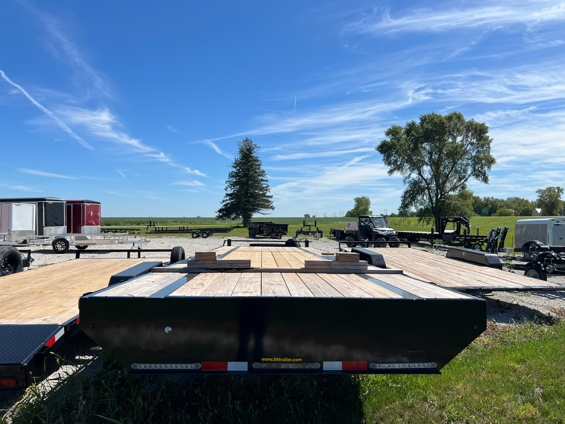 2024 H&H 102x30 Low Profile Flatbed Bumper Pull in Ottumwa, Iowa - Photo 3