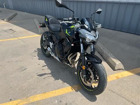 2024 Kawasaki Z650 in Ottumwa, Iowa - Photo 3