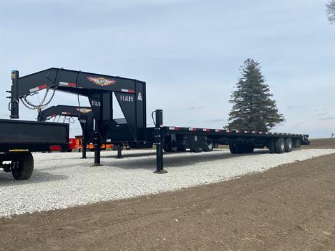 2023 H&H Gooseneck Utility Trailer in Ottumwa, Iowa