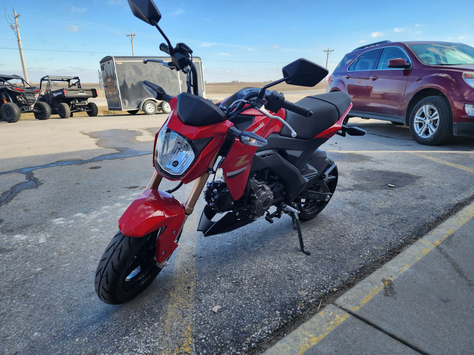 2017 Kawasaki Z125 Pro in Fort Dodge, Iowa - Photo 4
