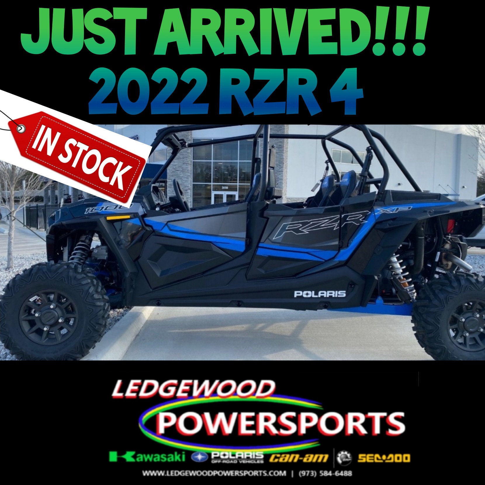 2022 Polaris RZR XP 4 1000 Premium - Ride Command Package in Ledgewood, New Jersey - Photo 1
