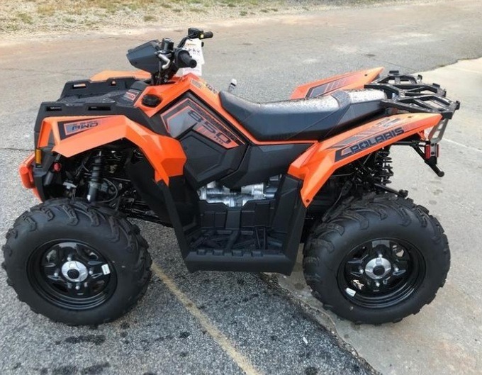 New 21 Polaris Scrambler 850 Orange Burst Atvs In Ledgewood Nj Sold