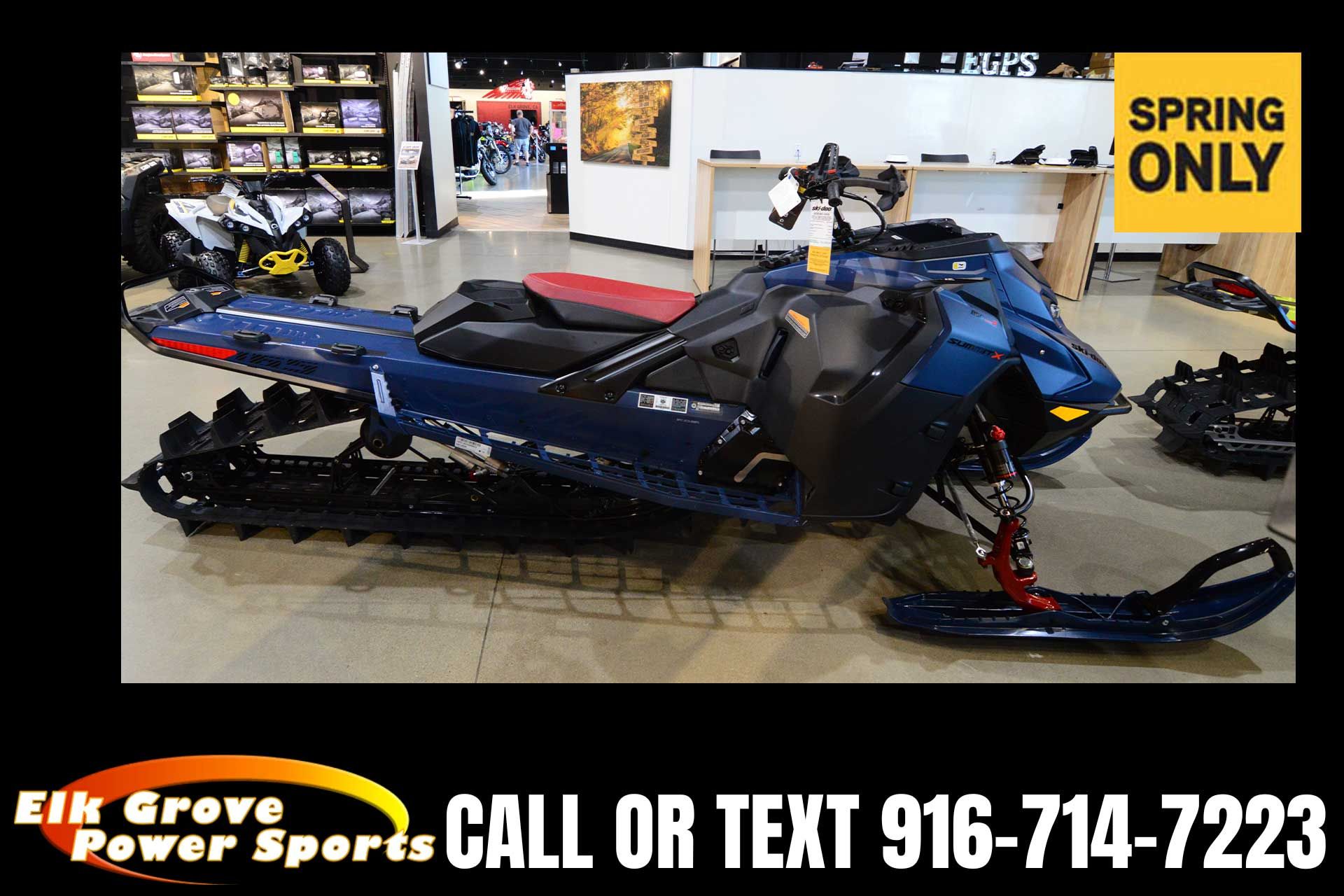 2025 Ski-Doo Summit X w/ Expert Package 165 850 E-TEC Turbo R SHOT PowderMax X-Light 3.0 w/ 10.25 in. Touchscreen HAC in Elk Grove, California - Photo 1