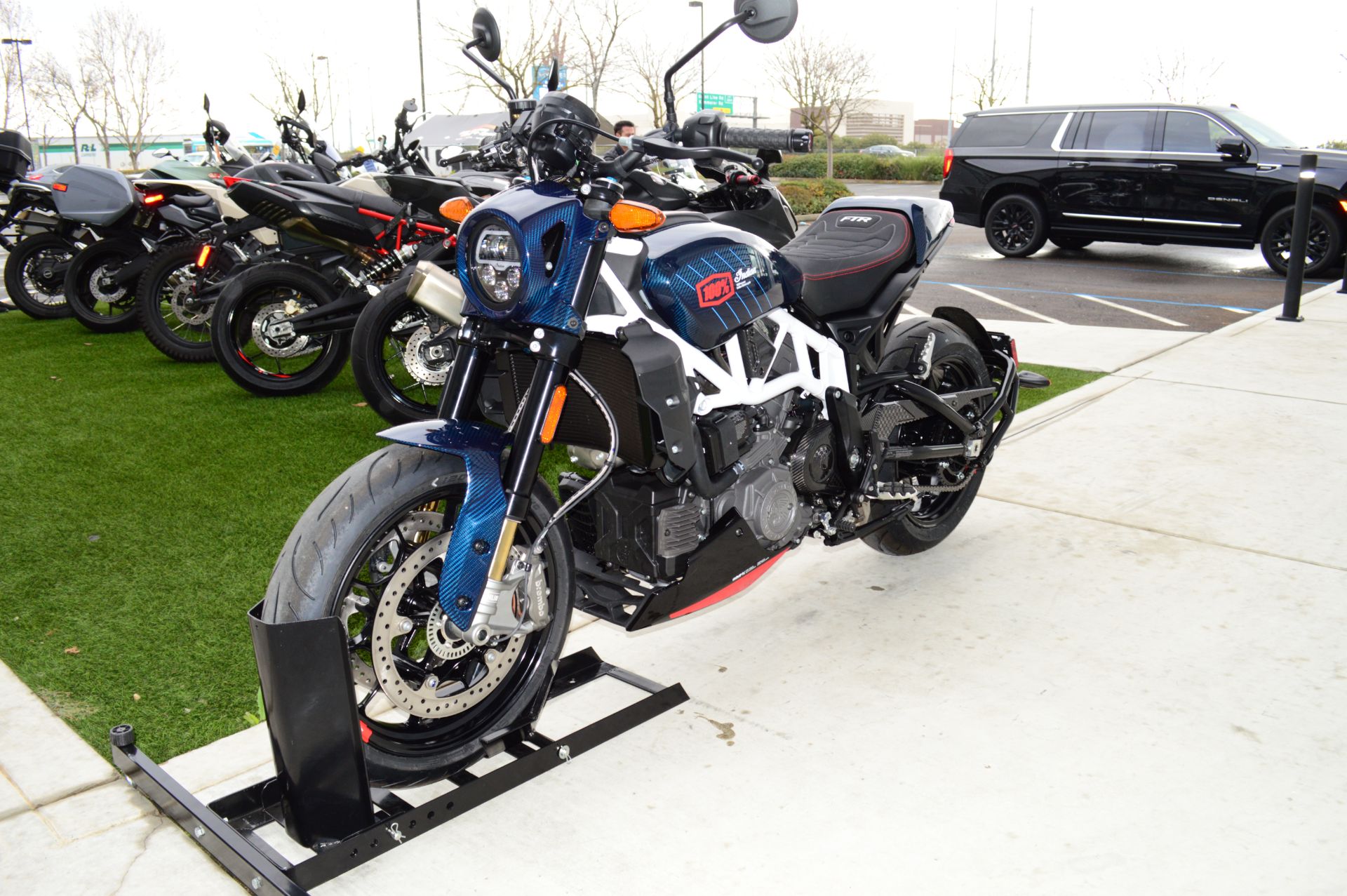 2024 Indian Motorcycle FTR X 100% R Carbon in Elk Grove, California - Photo 3