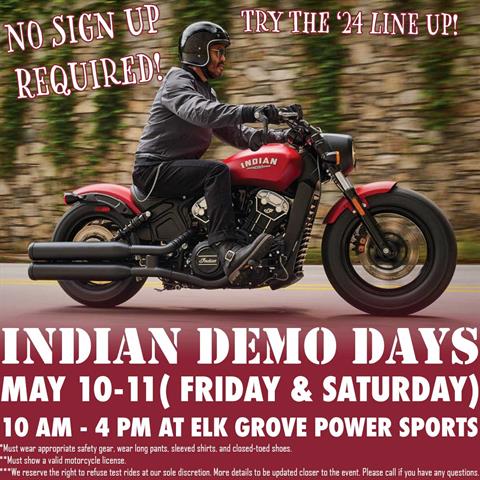 Indian Motorcycle Company DEMO DAYS