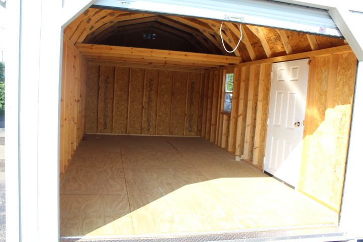 2024 Backyard Outfitters Lofted Barn 9' Garage Package in Arcade, New York - Photo 4