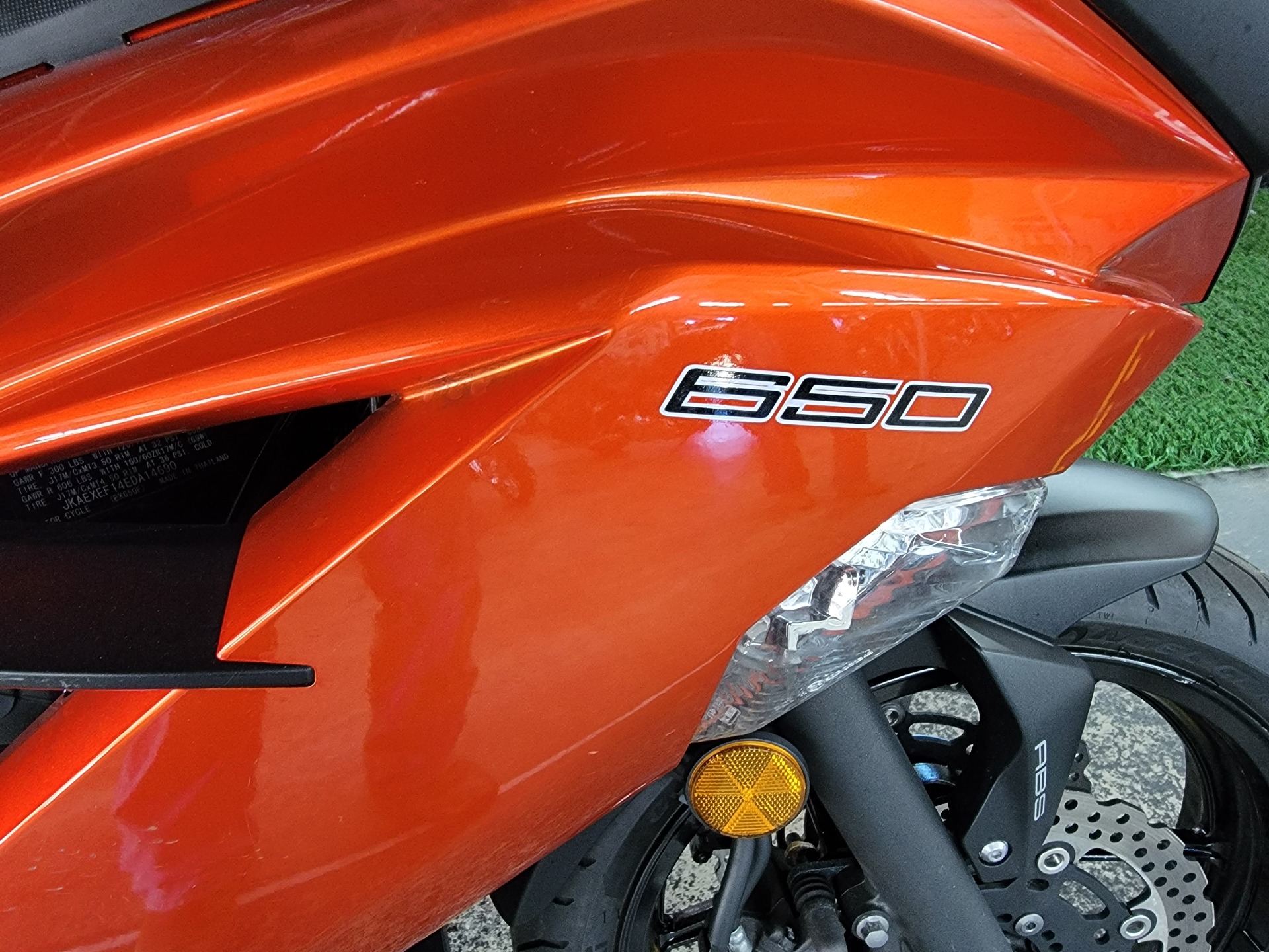2014 Kawasaki Ninja® 650 ABS in Blacksburg, South Carolina - Photo 9