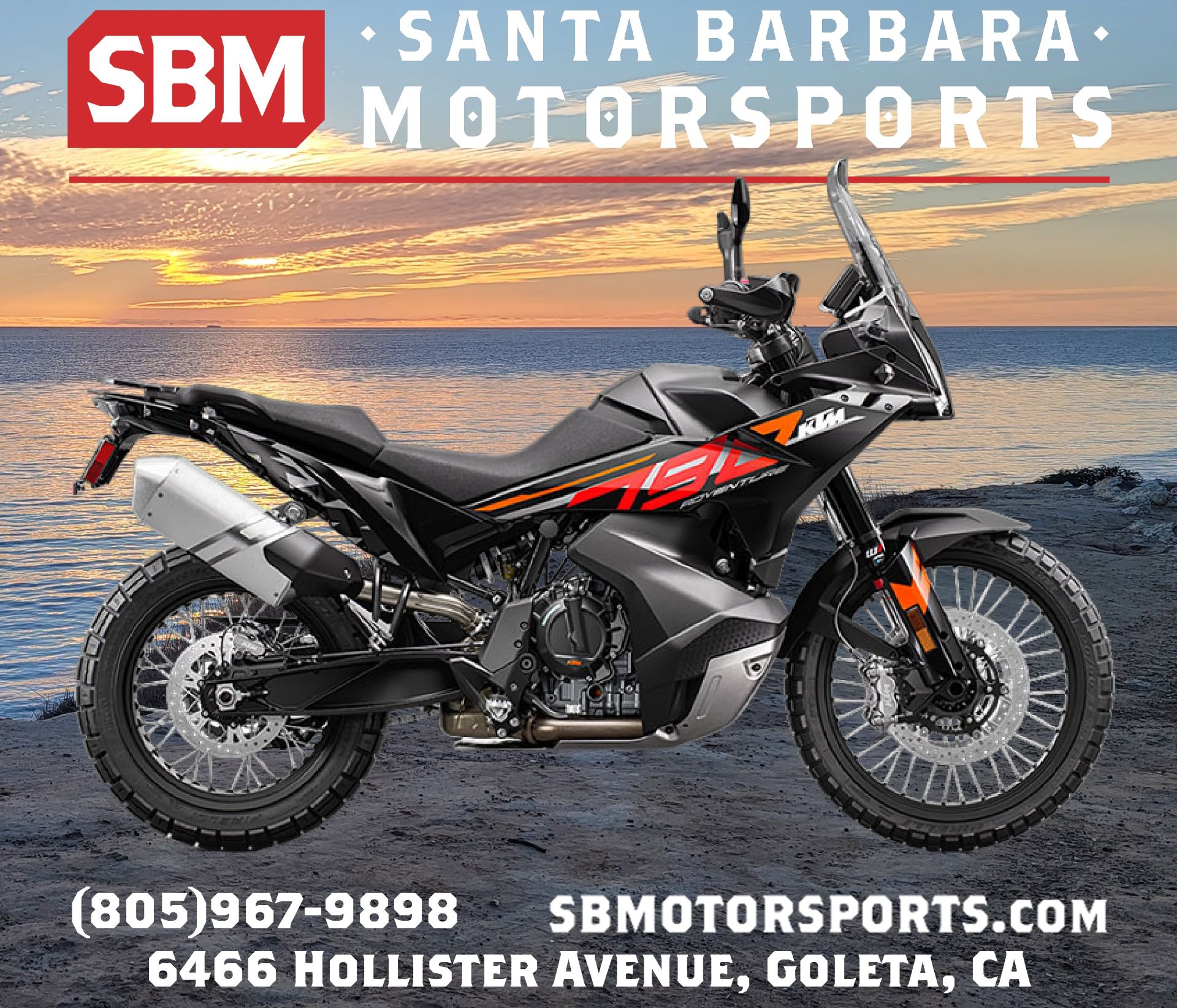 New 2024 KTM 790 Adventure Motorcycles in Goleta CA KTM0259 Black