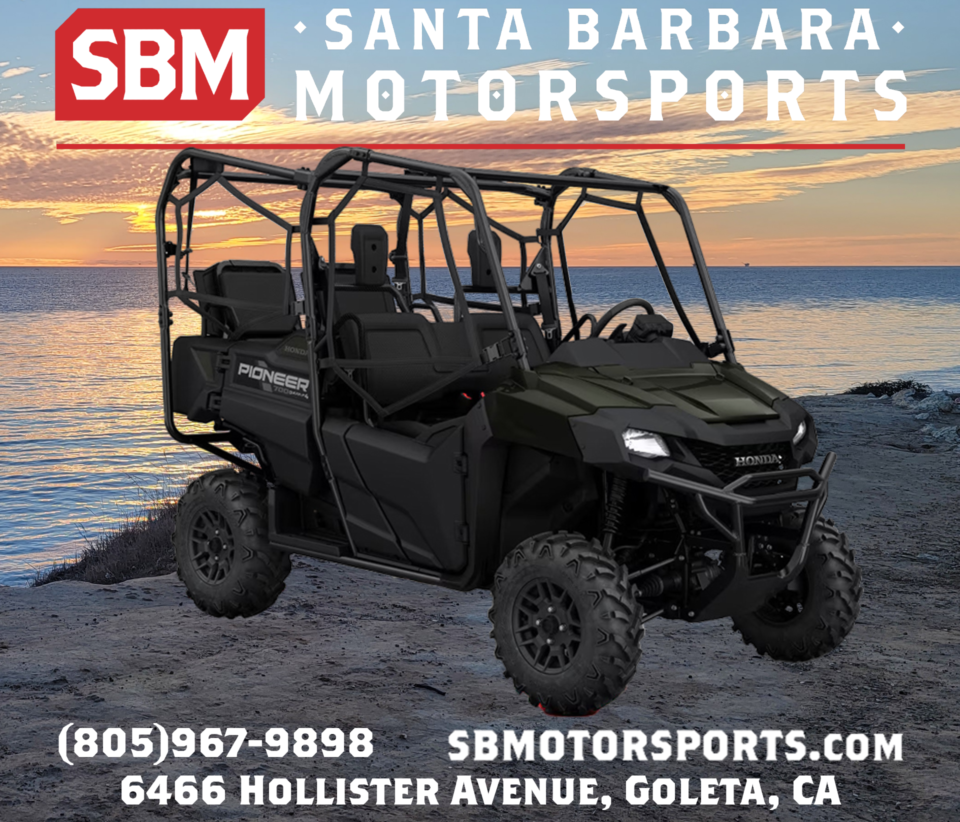 2025 Honda Pioneer 700-4 Deluxe in Goleta, California - Photo 1