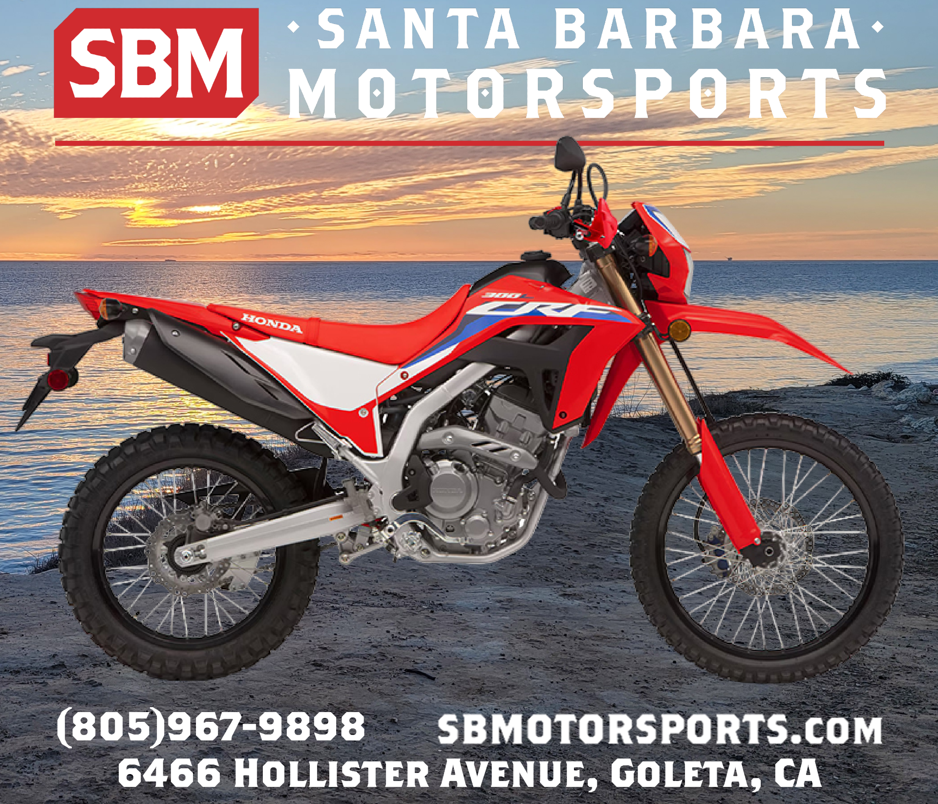 2024 Honda CRF300L ABS in Goleta, California - Photo 1