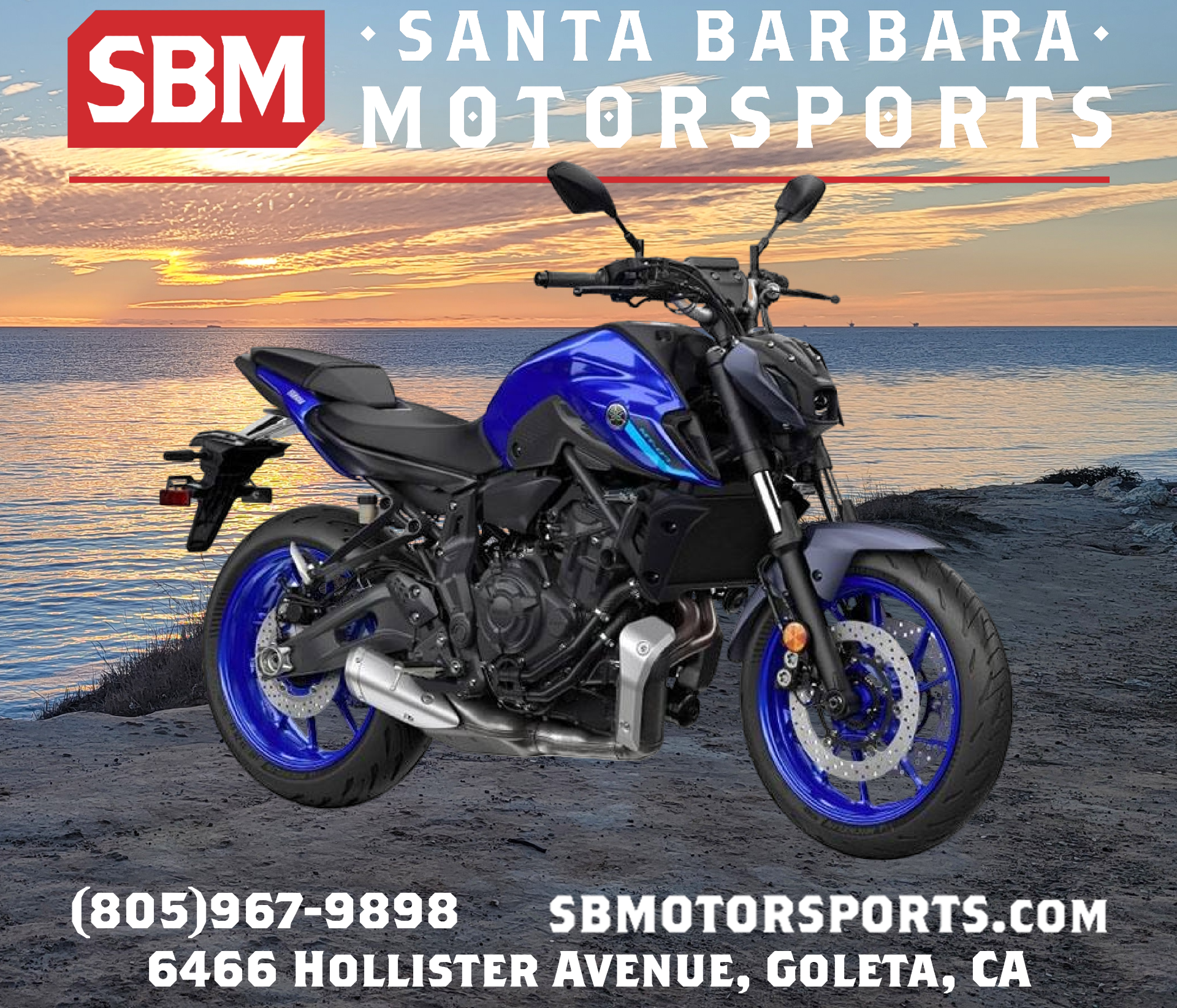 2024 Yamaha MT-07 in Goleta, California - Photo 1