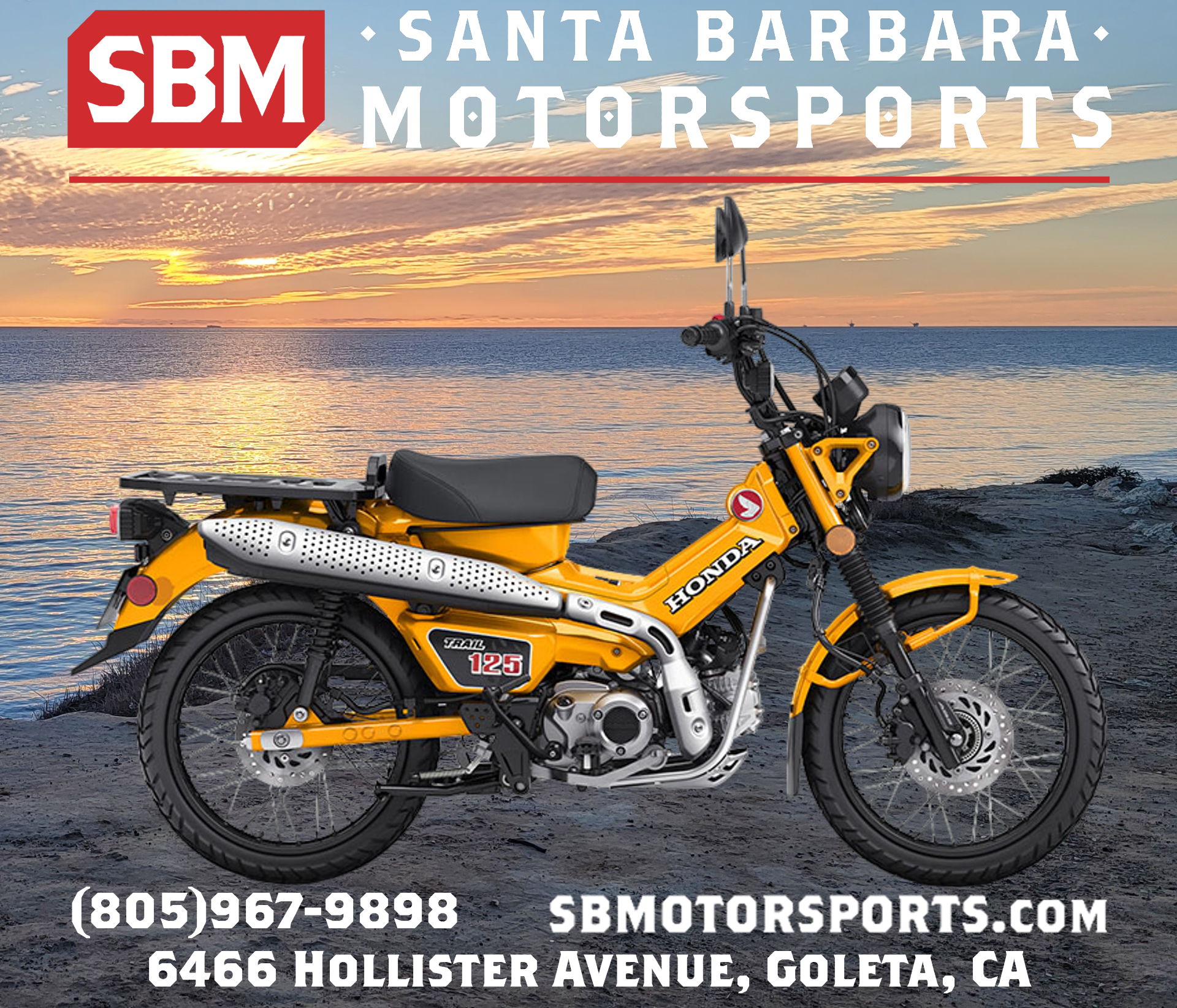 2024 Honda Trail125 in Goleta, California - Photo 1