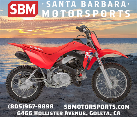 2025 Honda CRF110F in Goleta, California - Photo 1