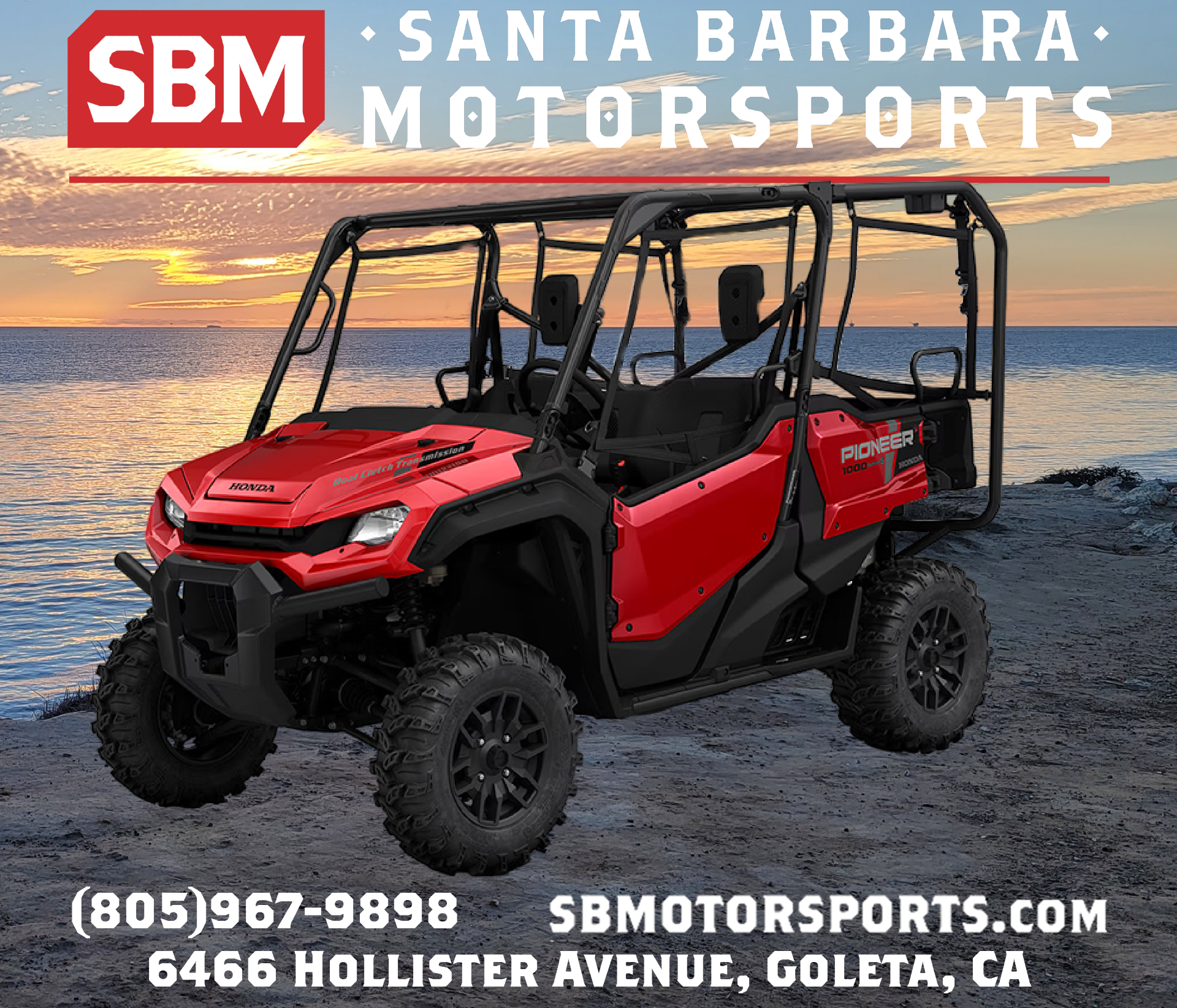 2024 Honda Pioneer 1000-5 Deluxe in Goleta, California - Photo 1