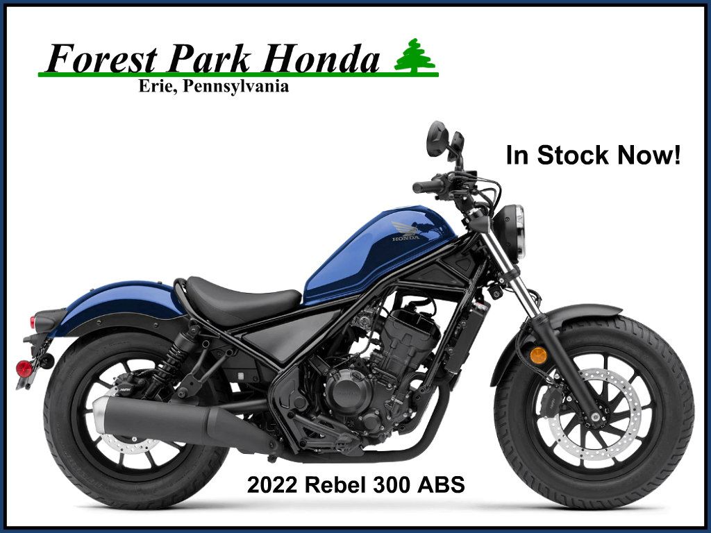 2022 Honda Rebel 300 ABS in Erie, Pennsylvania - Photo 1