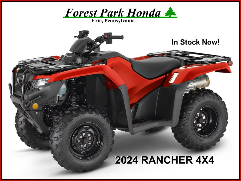 2024 Honda FourTrax Rancher 4x4 in Erie, Pennsylvania - Photo 1