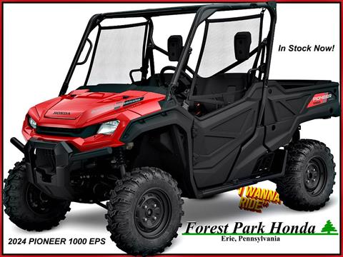 2024 Honda Pioneer 1000 in Erie, Pennsylvania - Photo 1