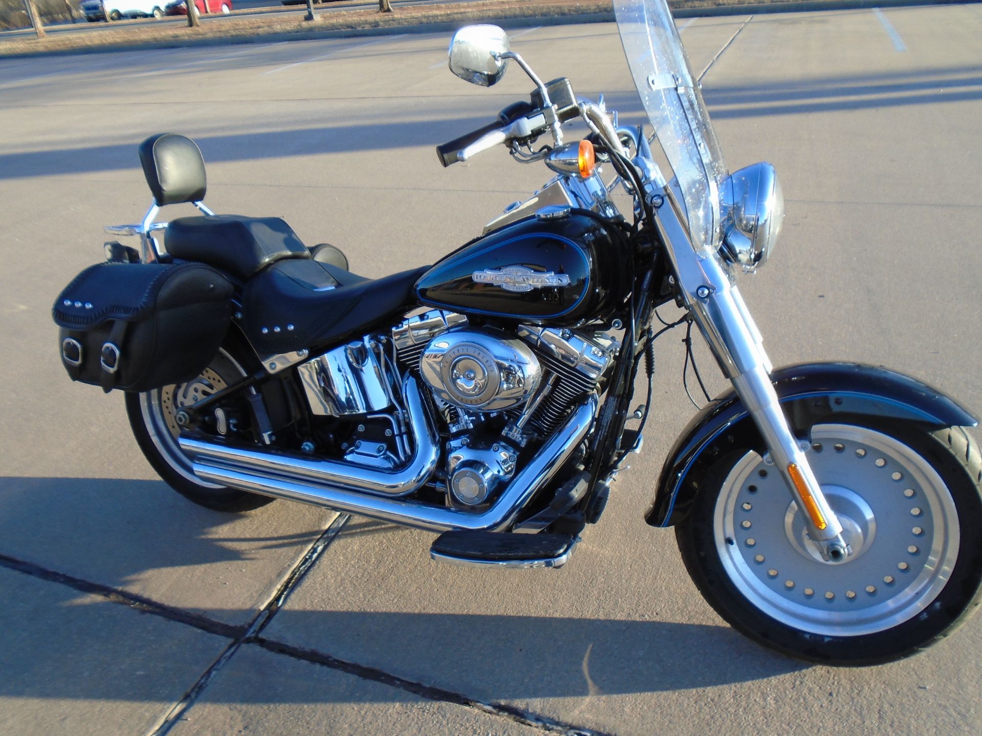 2011 Harley-Davidson Softail® Fat Boy® Peace Officer in Shawnee, Oklahoma - Photo 1