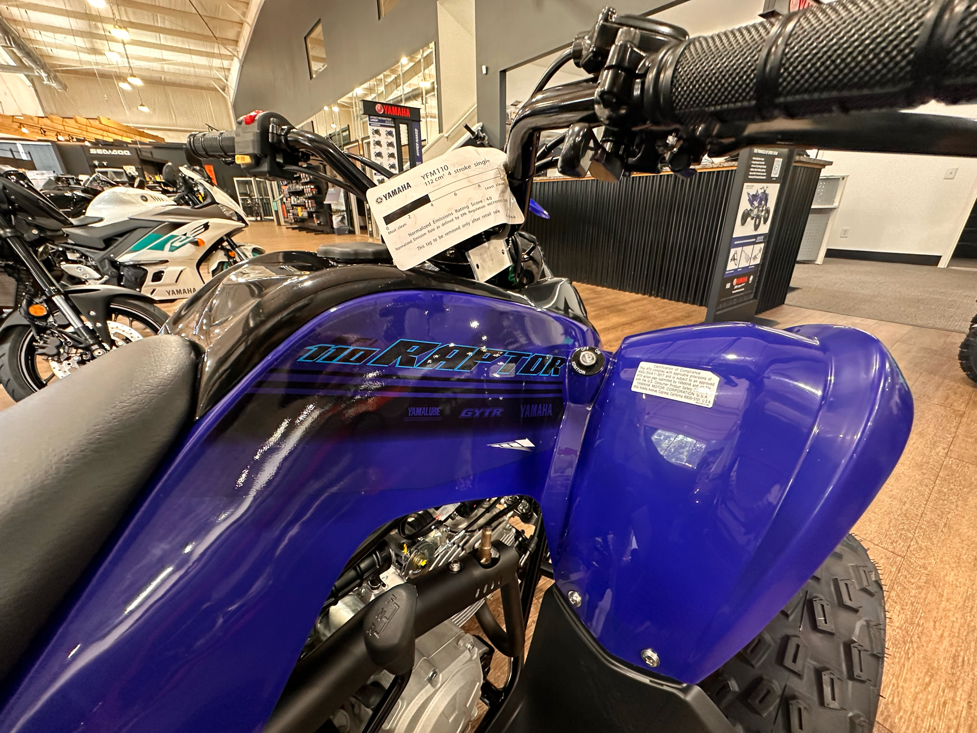 2025 Yamaha Raptor 110 in Byron, Georgia - Photo 2