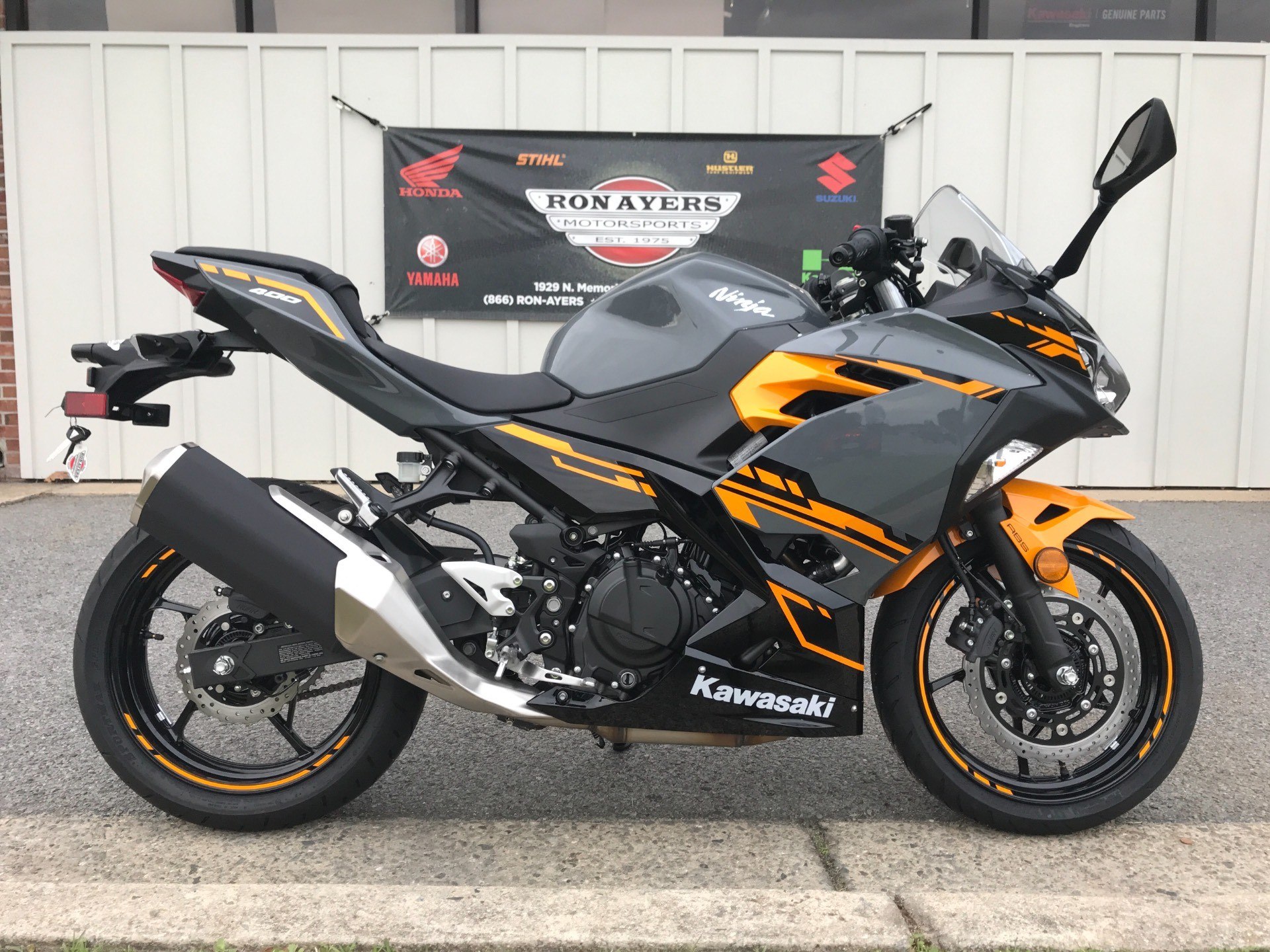 New 2019 Kawasaki Ninja 400  ABS Motorcycles in Greenville 