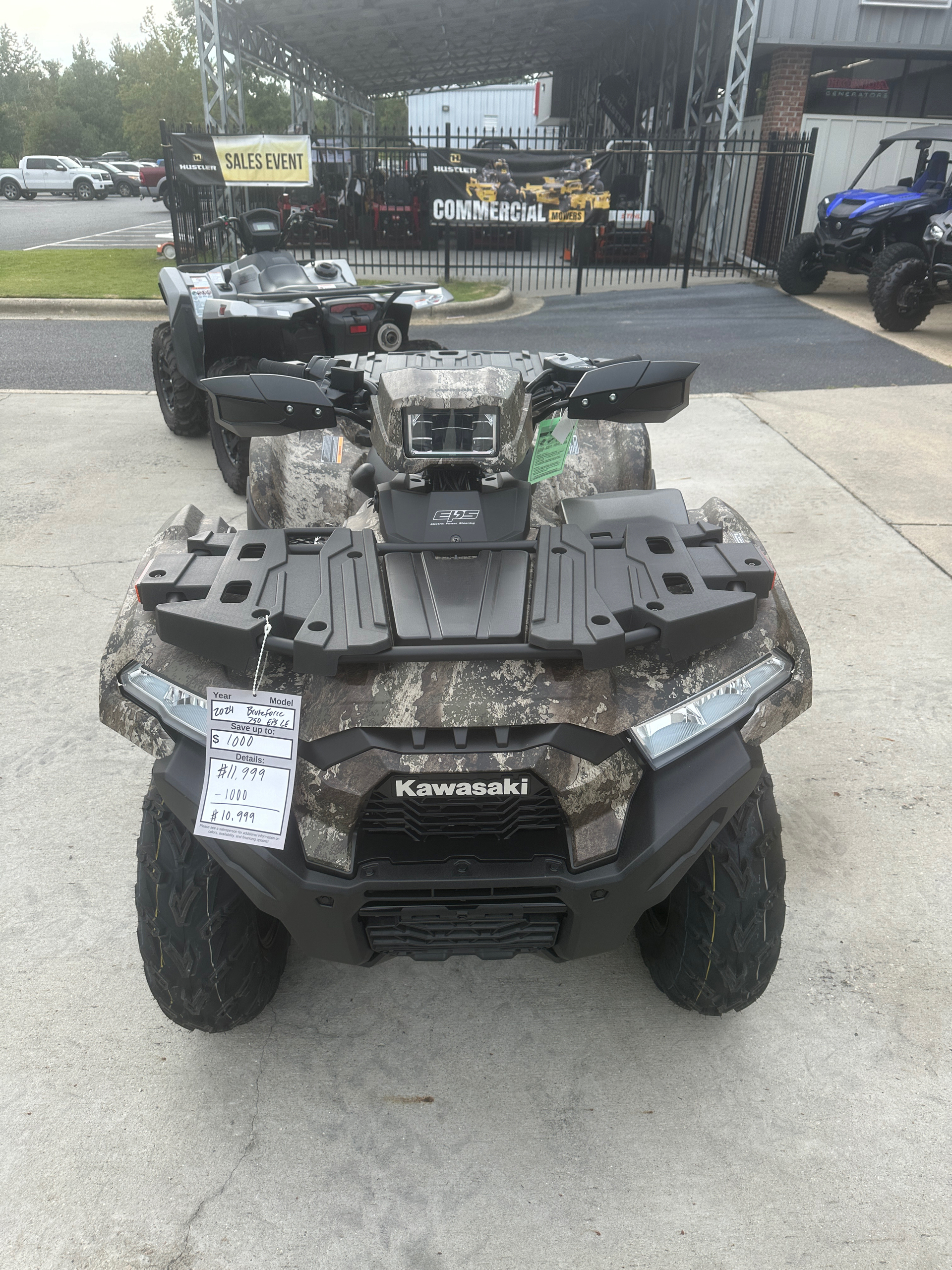 2024 Kawasaki Brute Force 750 LE EPS Camo in Greenville, North Carolina - Photo 4