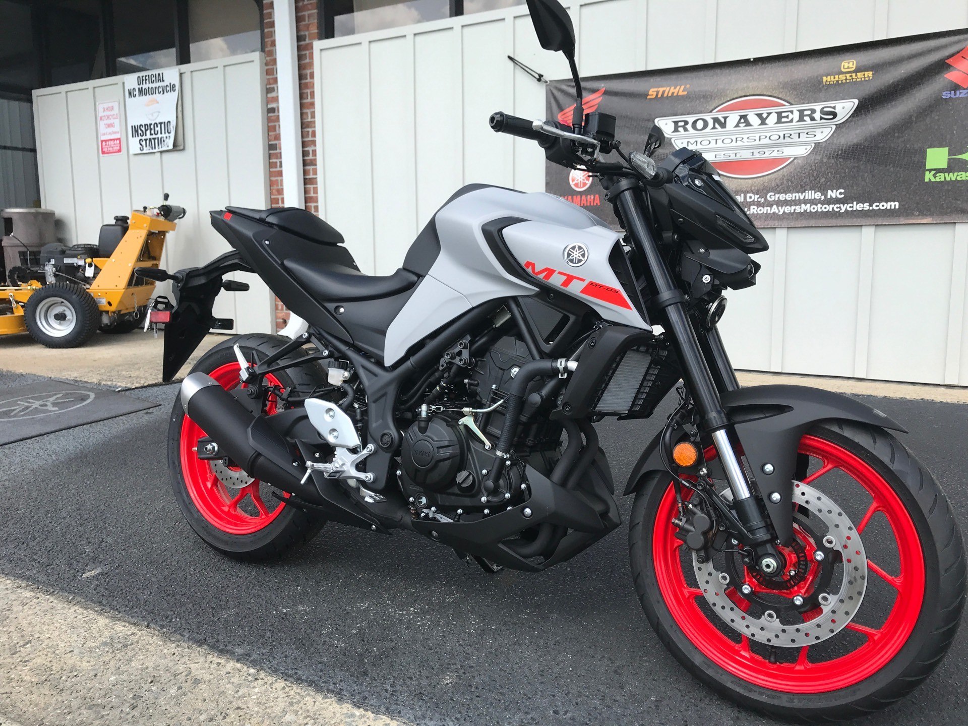 New 2020 Yamaha Mt 03 Motorcycles In Greenville Nc Stock Number N A