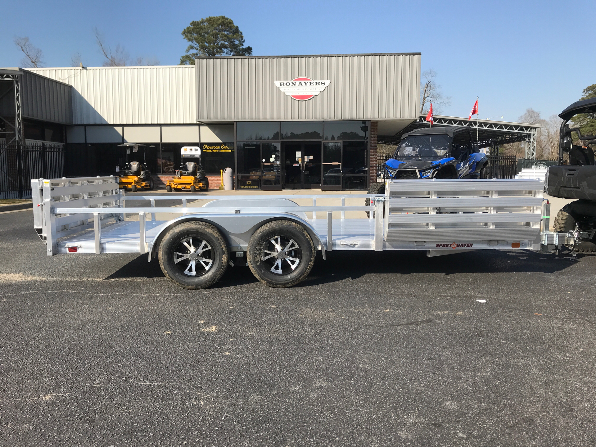New 21 Sport Haven 7 X 16 2 3 5k Axles Trailers In Greenville Nc Stock Number N A