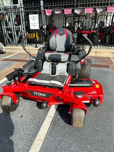 2022 Toro Titan 60 in. Toro 24.5 hp MyRIDE in Greenville, North Carolina - Photo 3