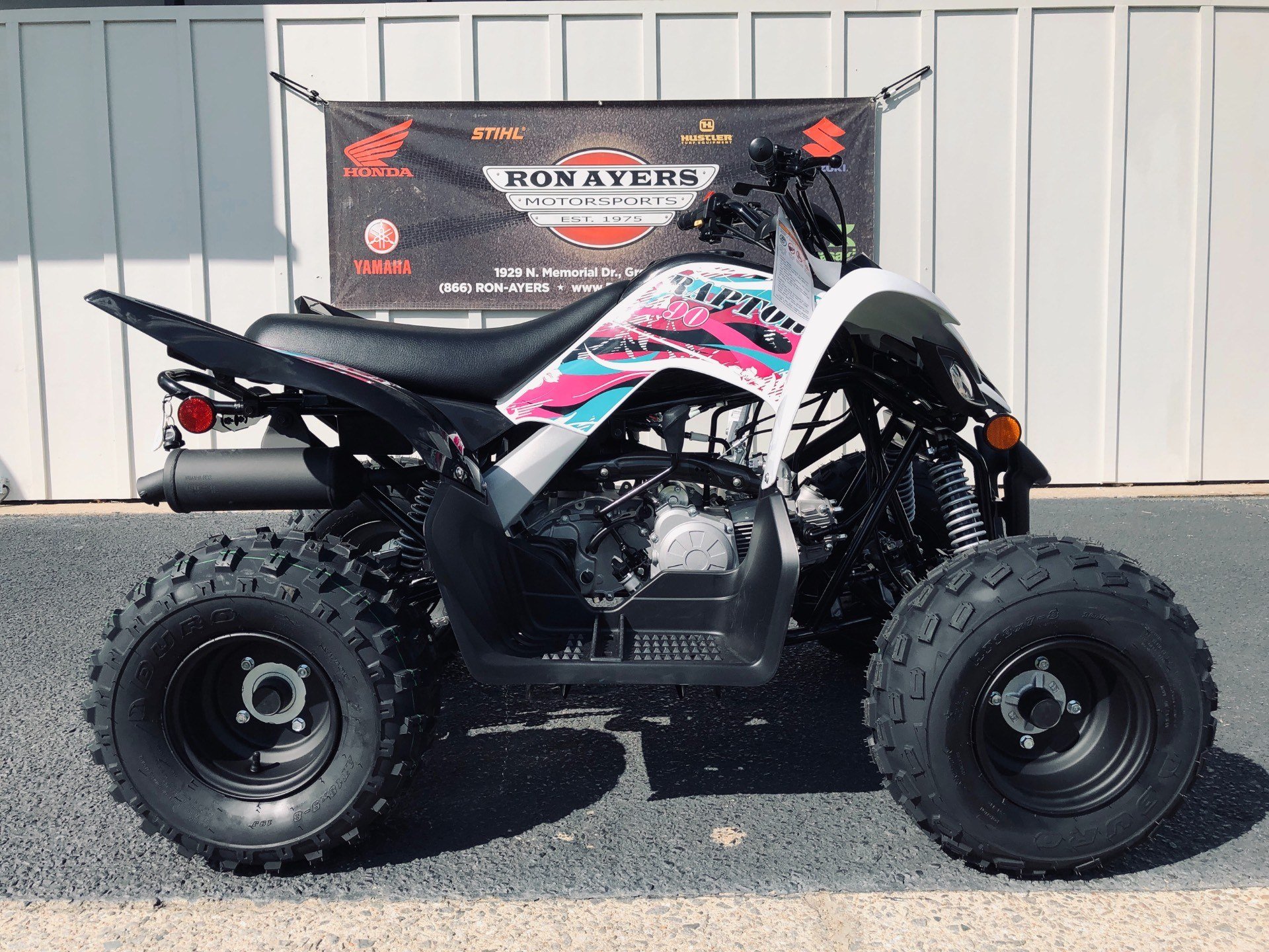 yamaha raptor battery powered 4 wheeler