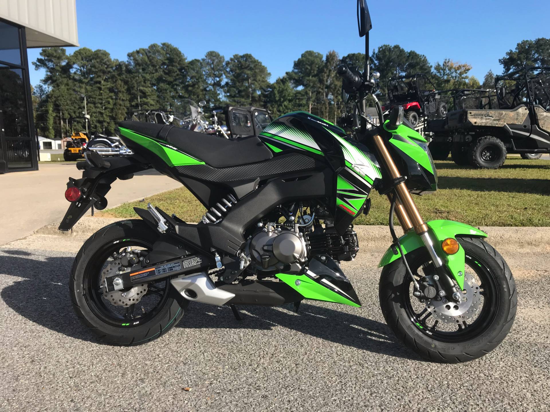 2018 Kawasaki Z125 Pro KRT Edition For Sale Greenville, NC : 17630
