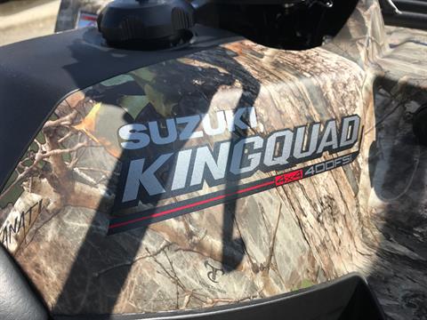 2021 Suzuki KingQuad 400FSi Camo in Greenville, North Carolina - Photo 12