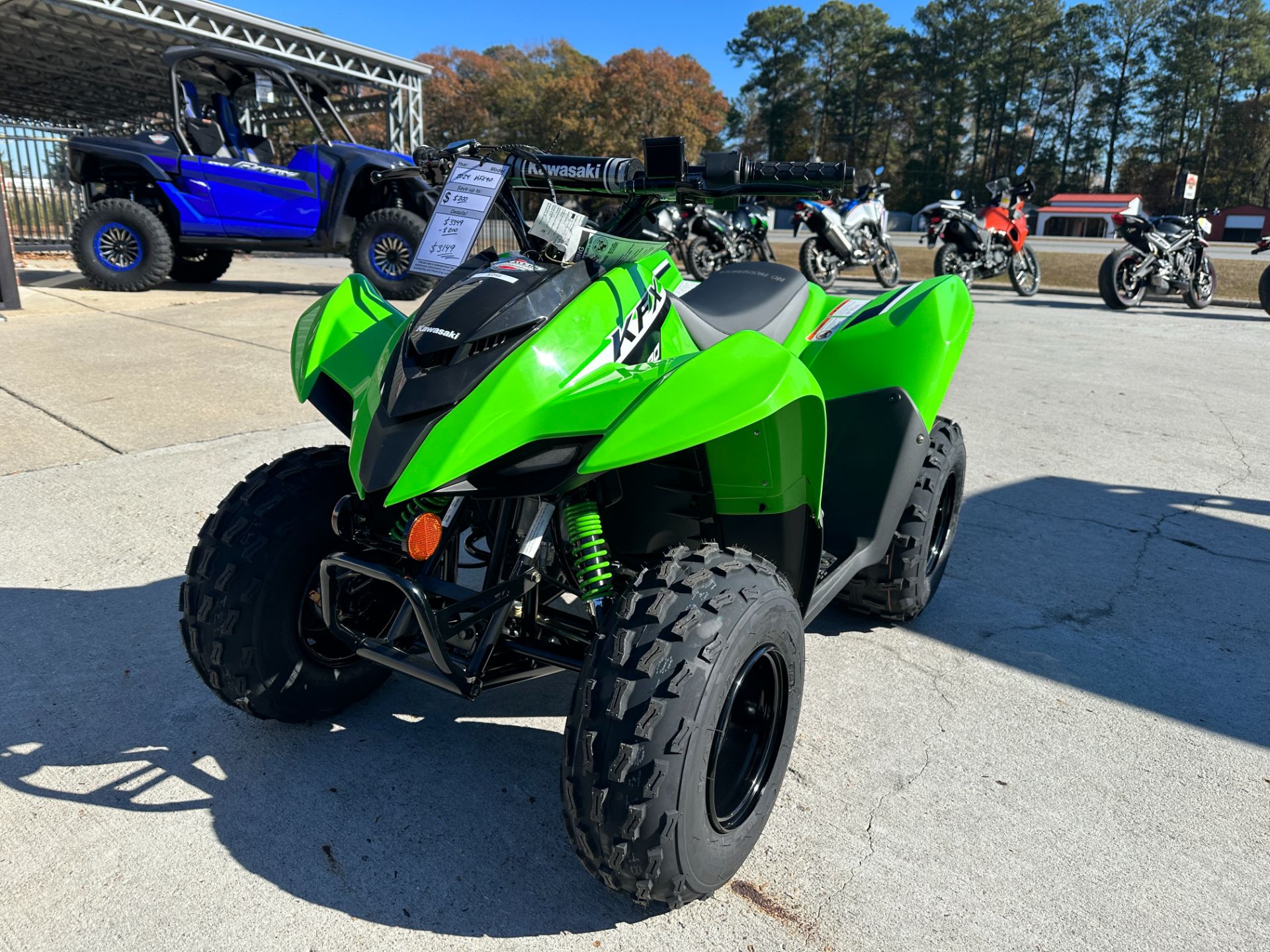 2024 Kawasaki KFX 90 in Greenville, North Carolina - Photo 22