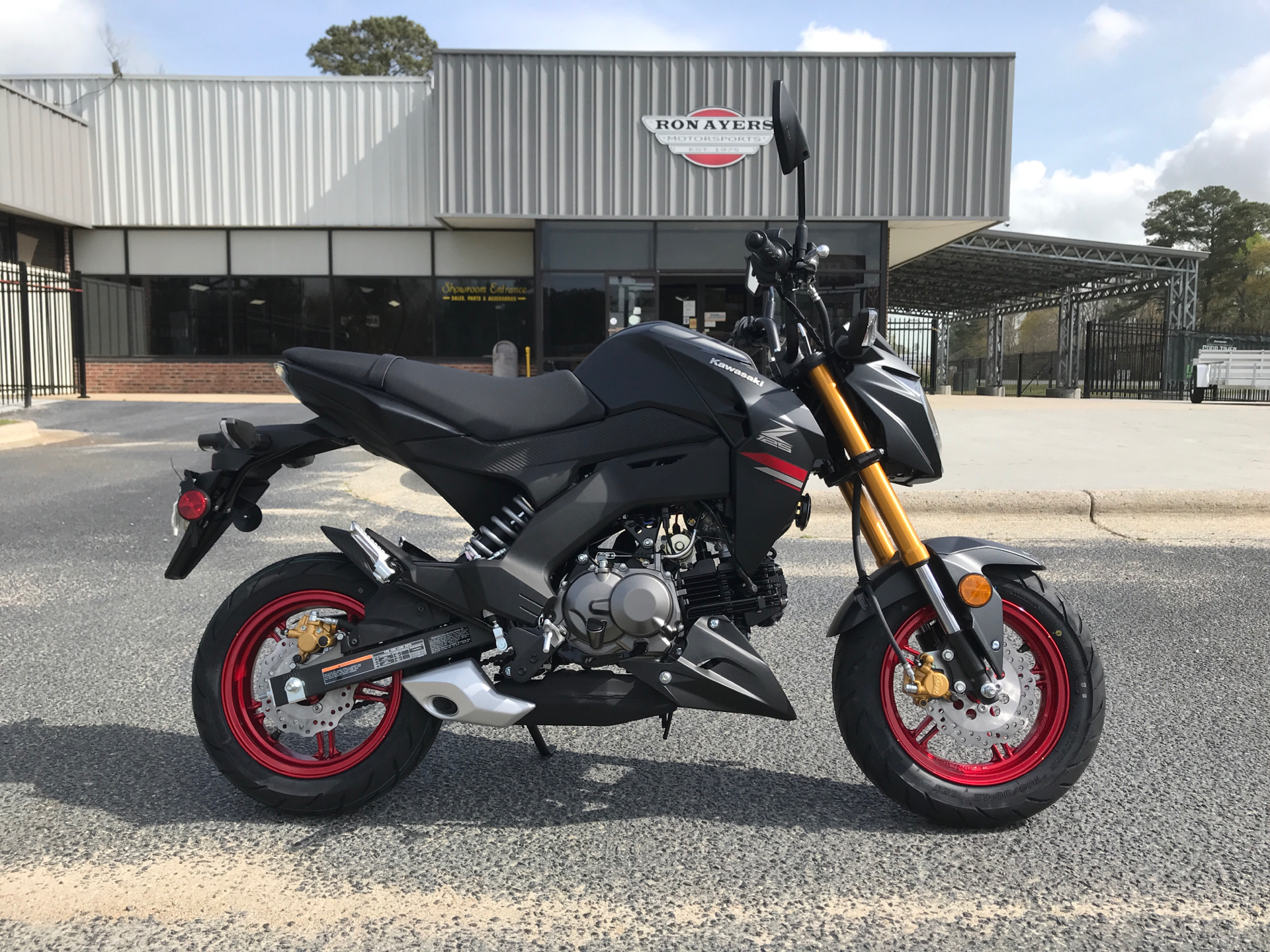 2021 Kawasaki Z125 Pro in Greenville, North Carolina - Photo 1