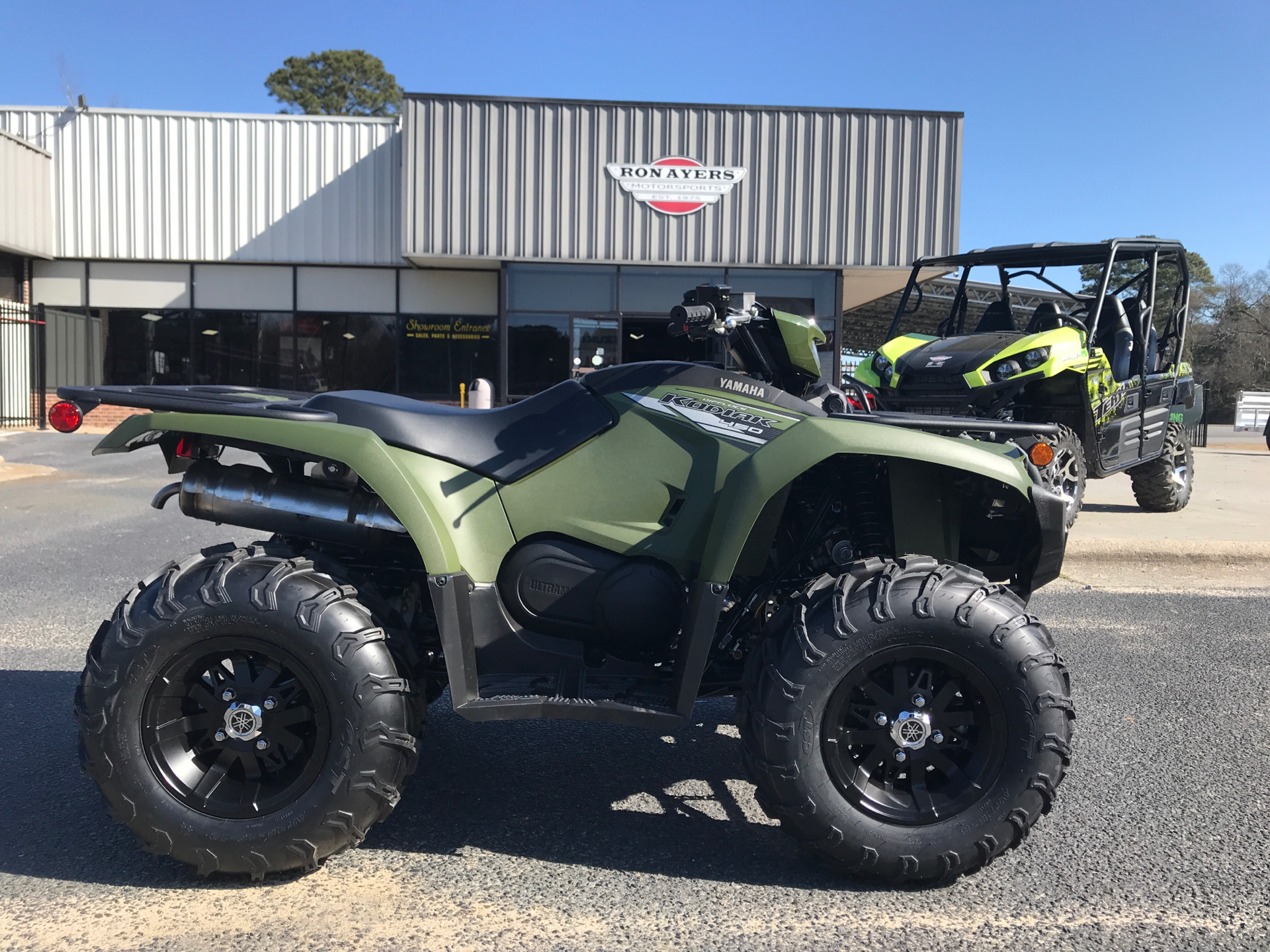 New 2021 Yamaha Kodiak 450 Eps Atvs In Greenville Nc Stock Number N A