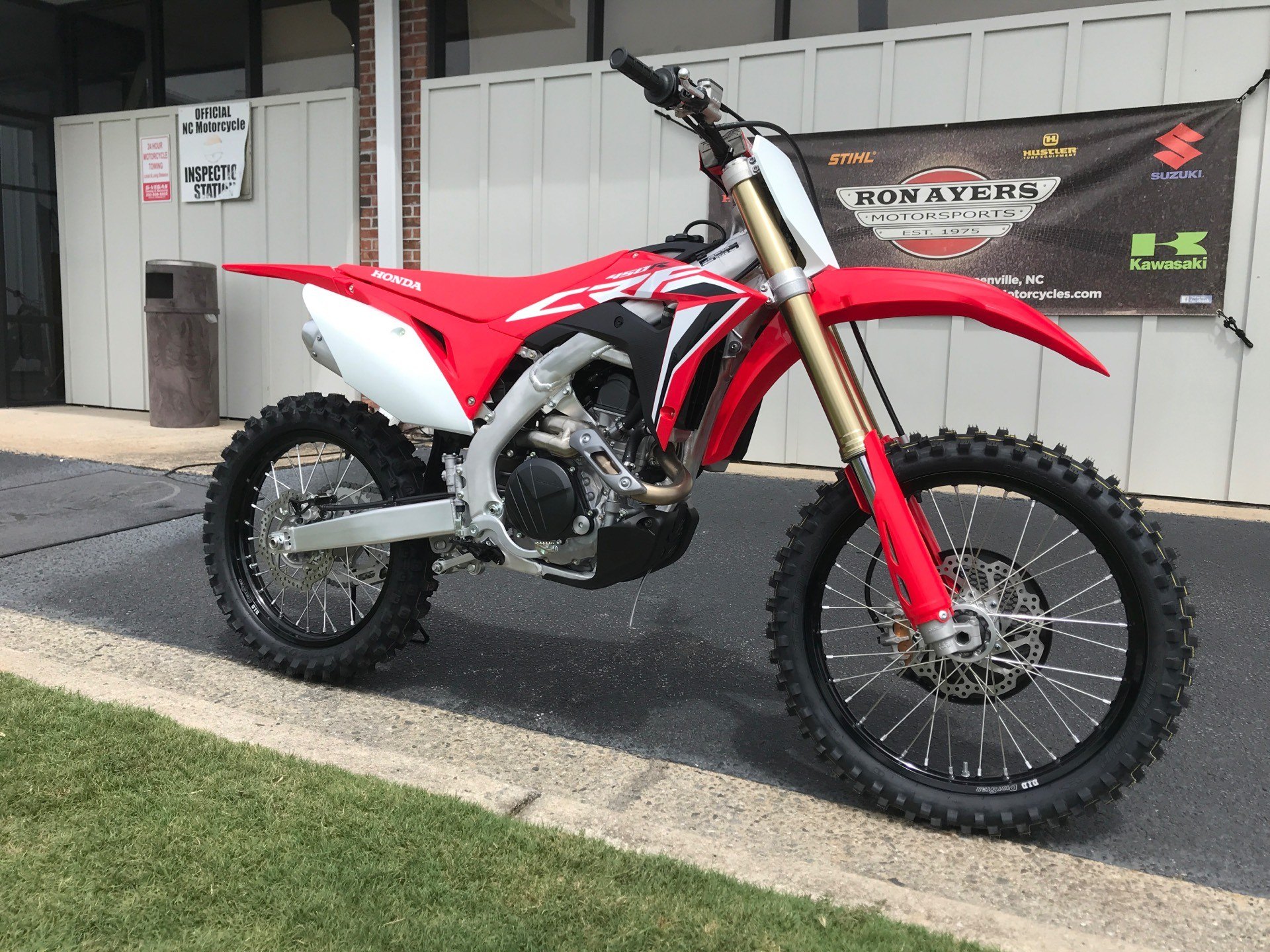 New 2020 Honda Crf450r Motorcycles In Greenville Nc Stock Number Na 2417