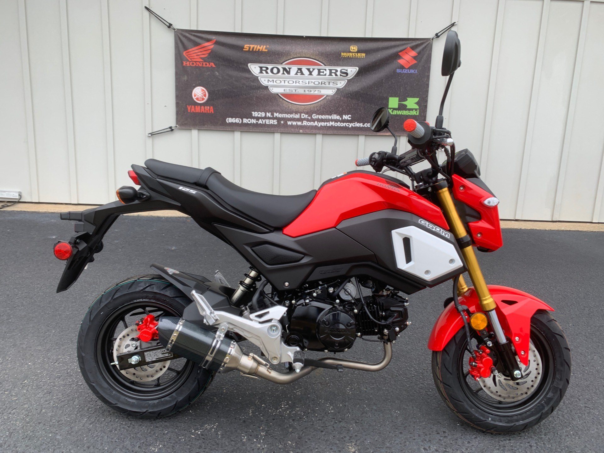 New 2020 Honda Grom Motorcycles In Greenville Nc Stock Number N A