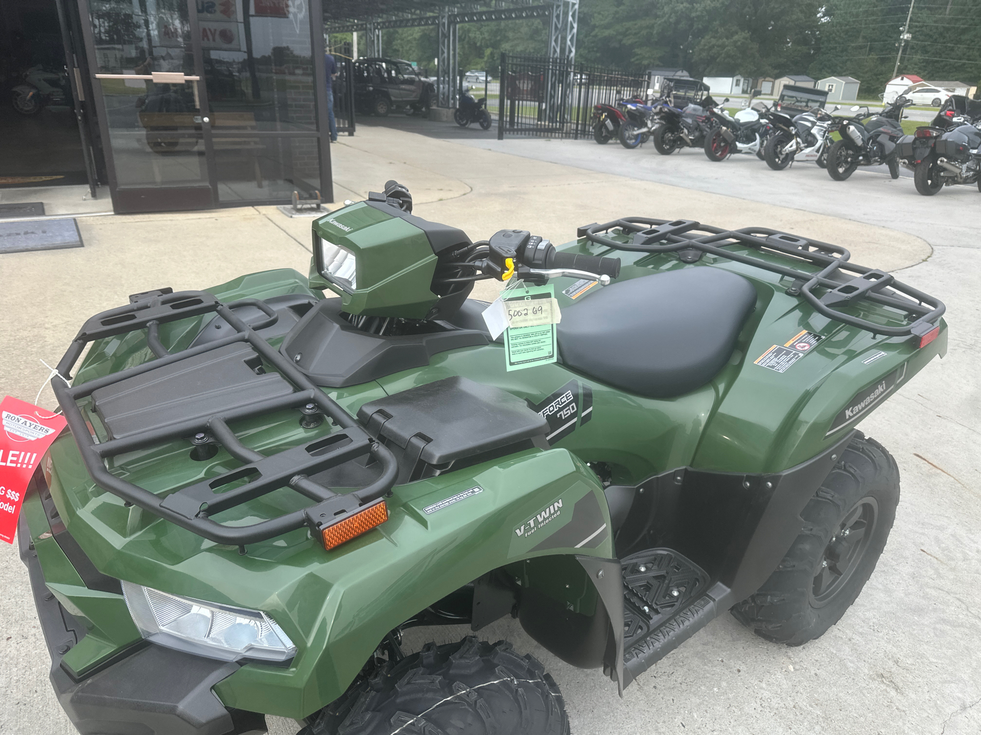 2024 Kawasaki Brute Force 750 in Greenville, North Carolina - Photo 24