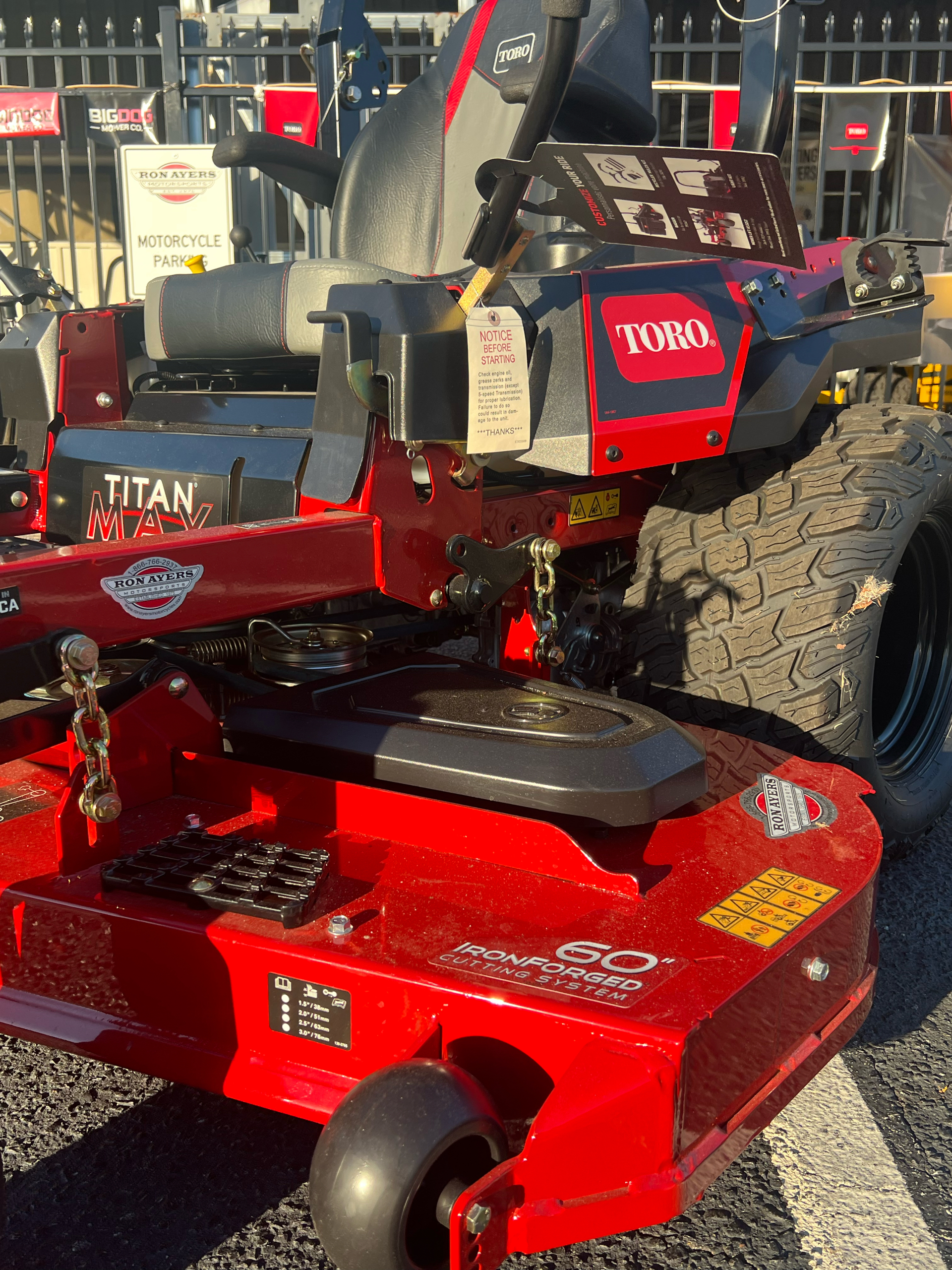 2022 Toro Titan MAX 60 in. Kohler 26 hp in Greenville, North Carolina - Photo 3