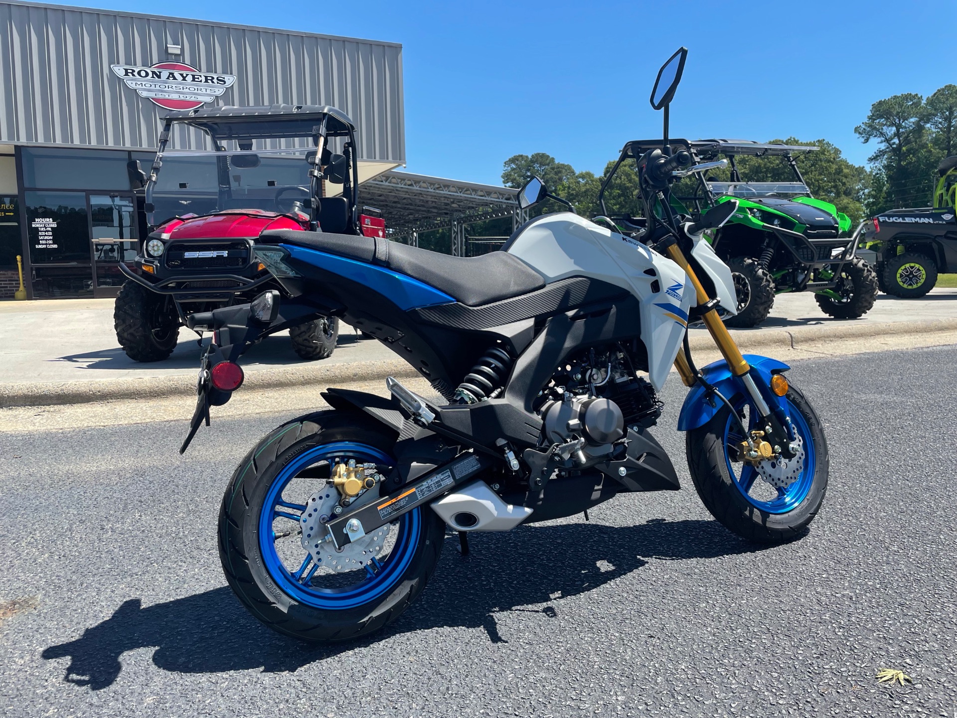 2022 Kawasaki Z125 Pro in Greenville, North Carolina - Photo 12