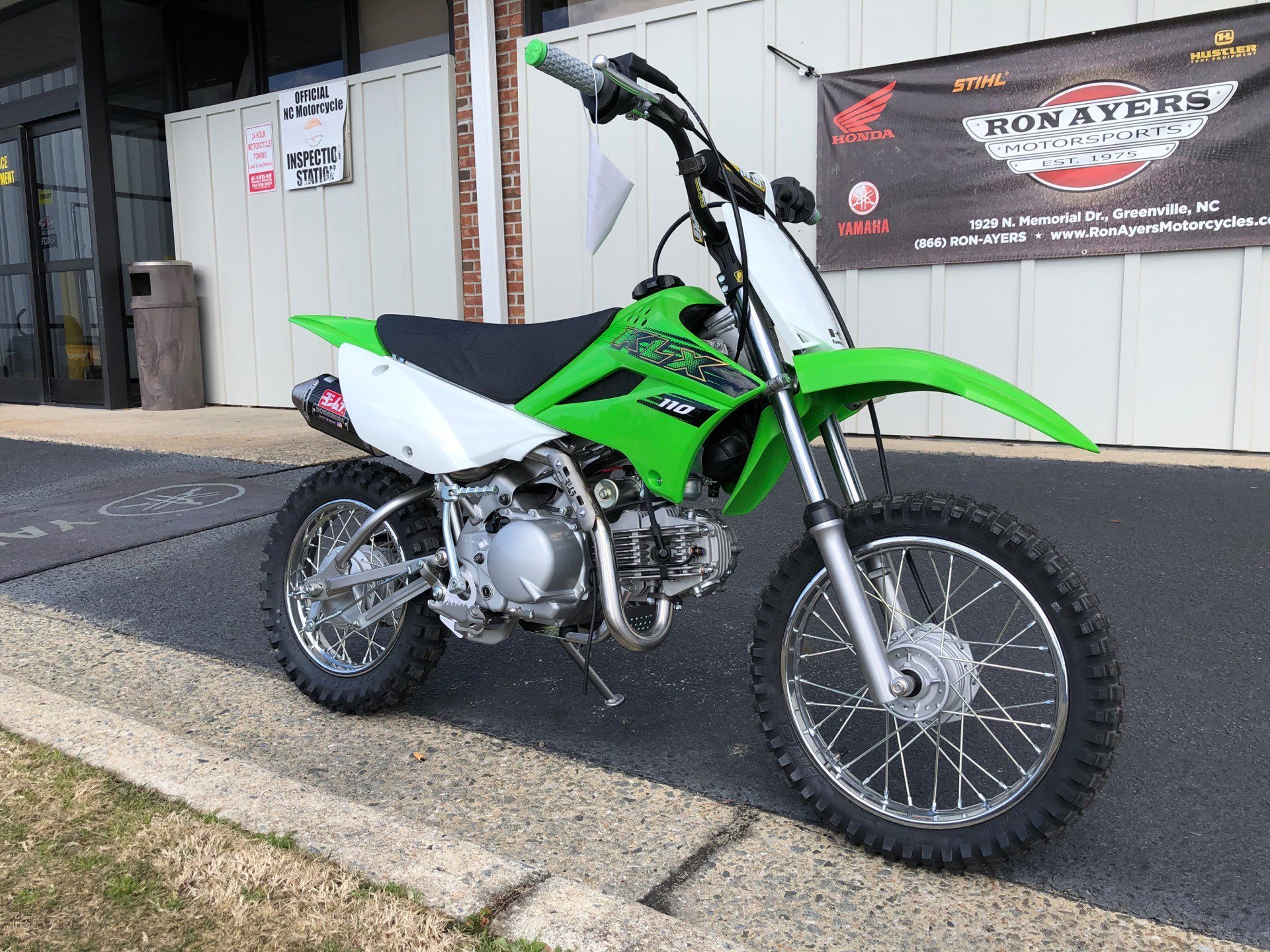 New 2020 Kawasaki KLX 110 Motorcycles in Greenville, NC | Stock Number: N/A