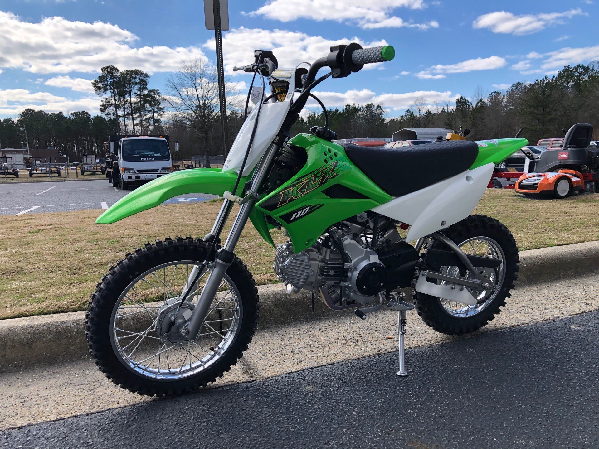 New 2022 Kawasaki KLX 110  Motorcycles in Greenville NC 