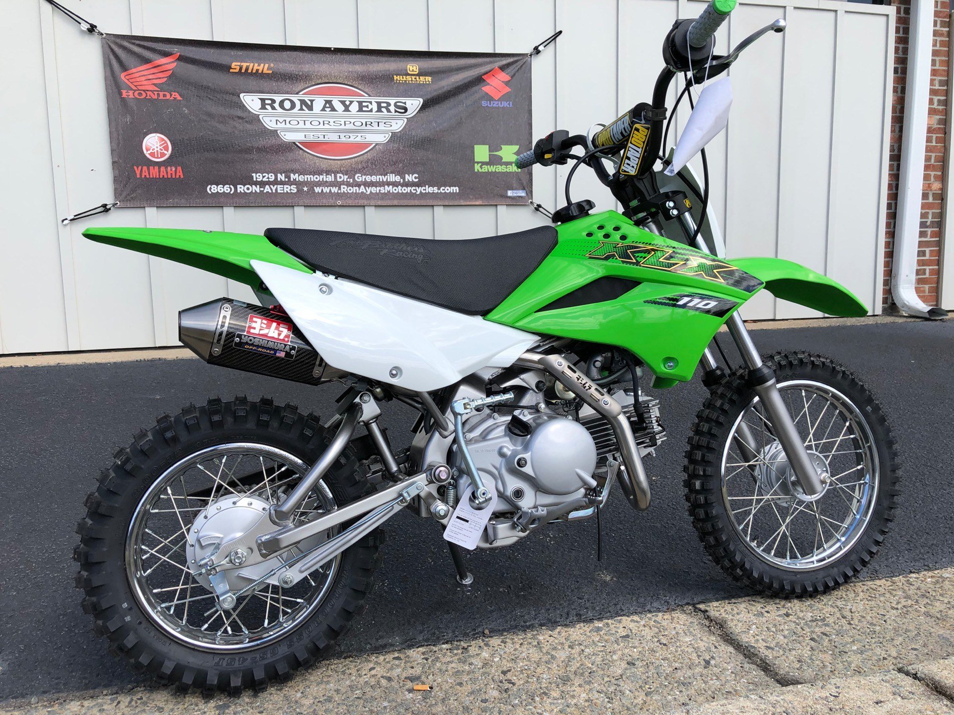 New 2020 Kawasaki KLX 110 Motorcycles in Greenville, NC | Stock Number: N/A