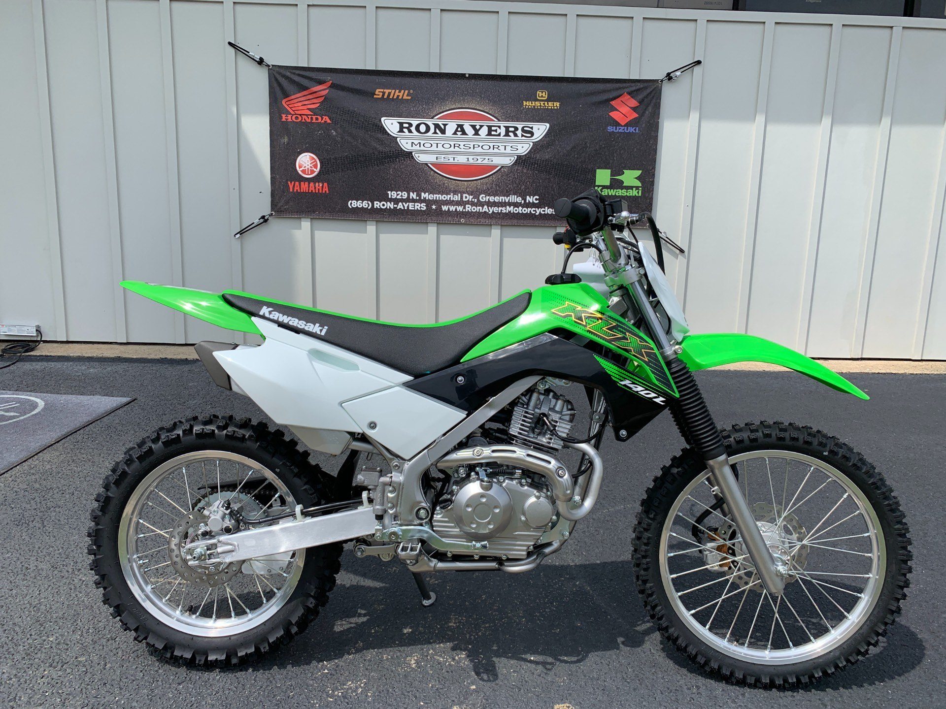 New 2020 Kawasaki KLX 140L Motorcycles In Greenville NC Stock Number 