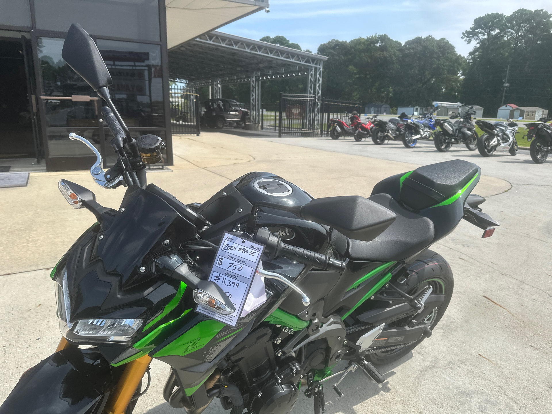 2024 Kawasaki Z900 SE ABS in Greenville, North Carolina - Photo 19