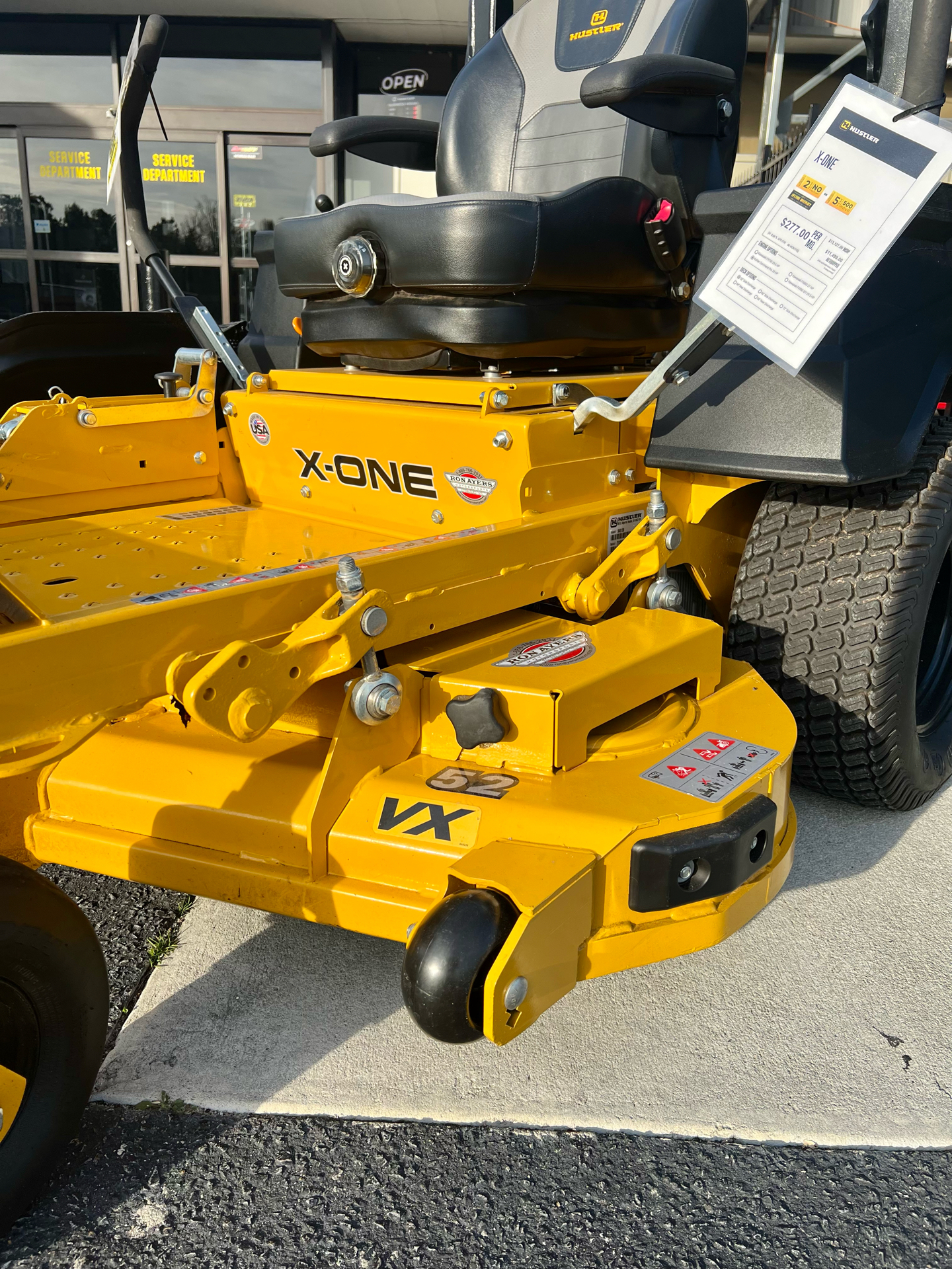 2022 Hustler Turf Equipment X-ONE 52 in. Kohler Command Pro 25 hp in Greenville, North Carolina - Photo 4